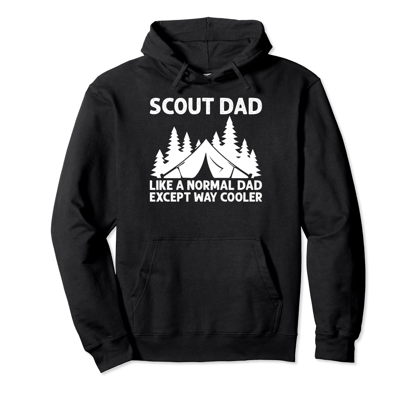 Scouting Scout Dad Like Normal Dad Hoodie - Aesthetic Graphic Unisex - T-Shirt, Sweatshirt, Hoodie