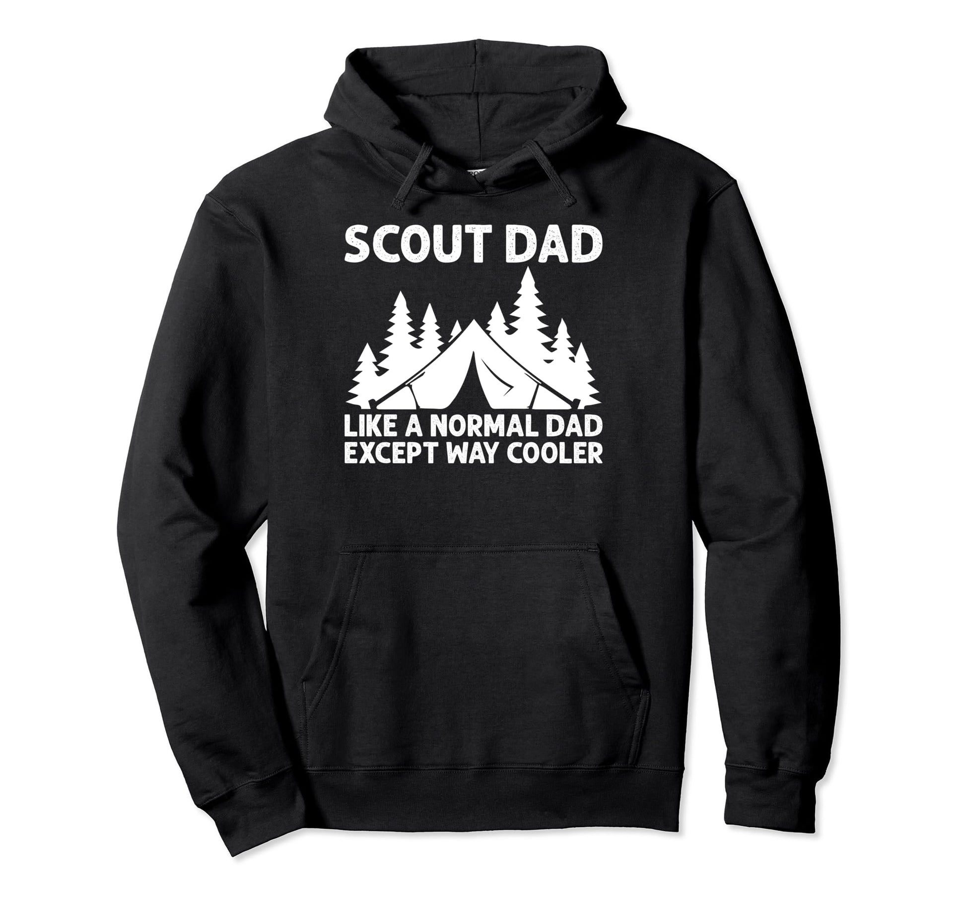 Scouting Scout Dad Like Normal Dad Hoodie - Aesthetic Graphic Unisex - T-Shirt, Sweatshirt, Hoodie