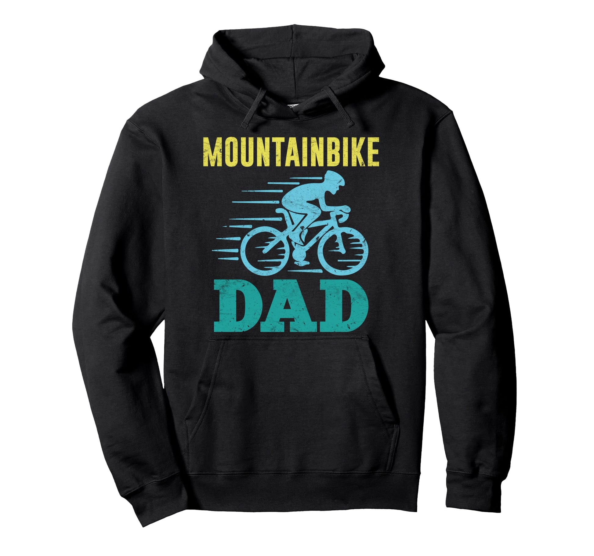 Daddy Mountainbike Dad Mtb Funny Hoodie - Custom Art Print for Adults - T-Shirt, Sweatshirt, Hoodie