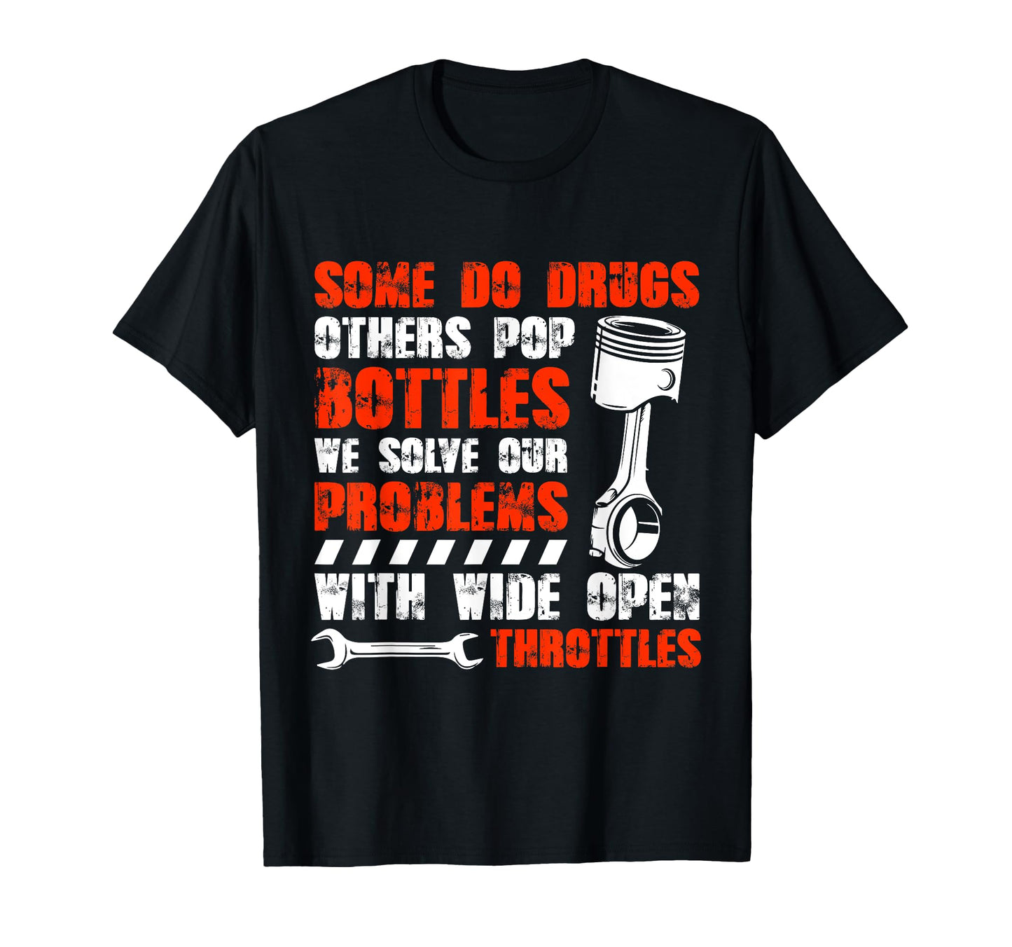 Some Do Drugs Other Pop Bottles T-Shirt - Minimalist Print for Adults - T-Shirt, Sweatshirt, Hoodie