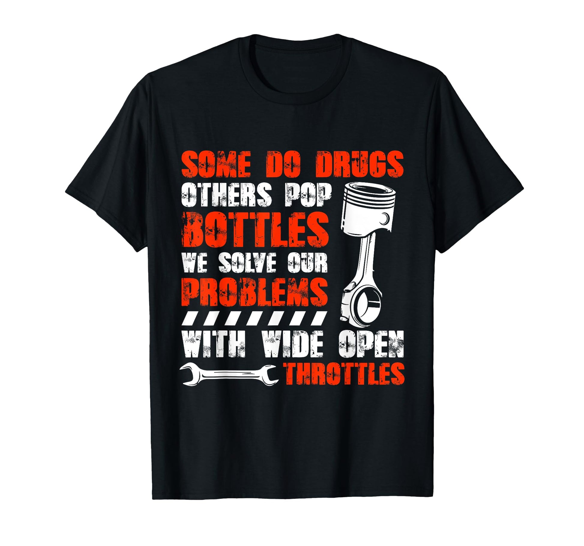 Some Do Drugs Other Pop Bottles T-Shirt - Minimalist Print for Adults - T-Shirt, Sweatshirt, Hoodie