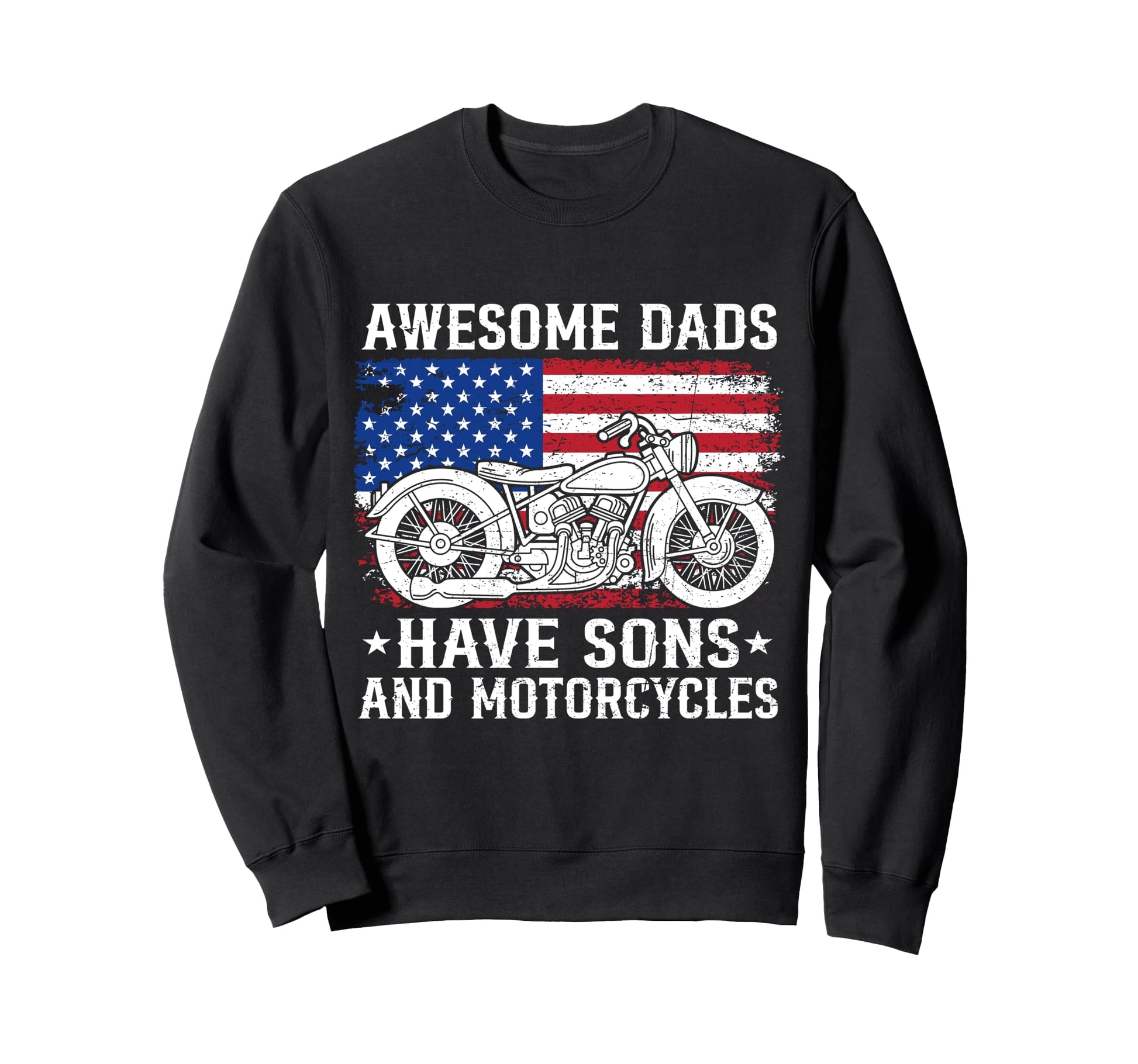 Awesome Dads Have Sons And Sweatshirt - Aesthetic Graphic Unisex - T-Shirt, Sweatshirt, Hoodie