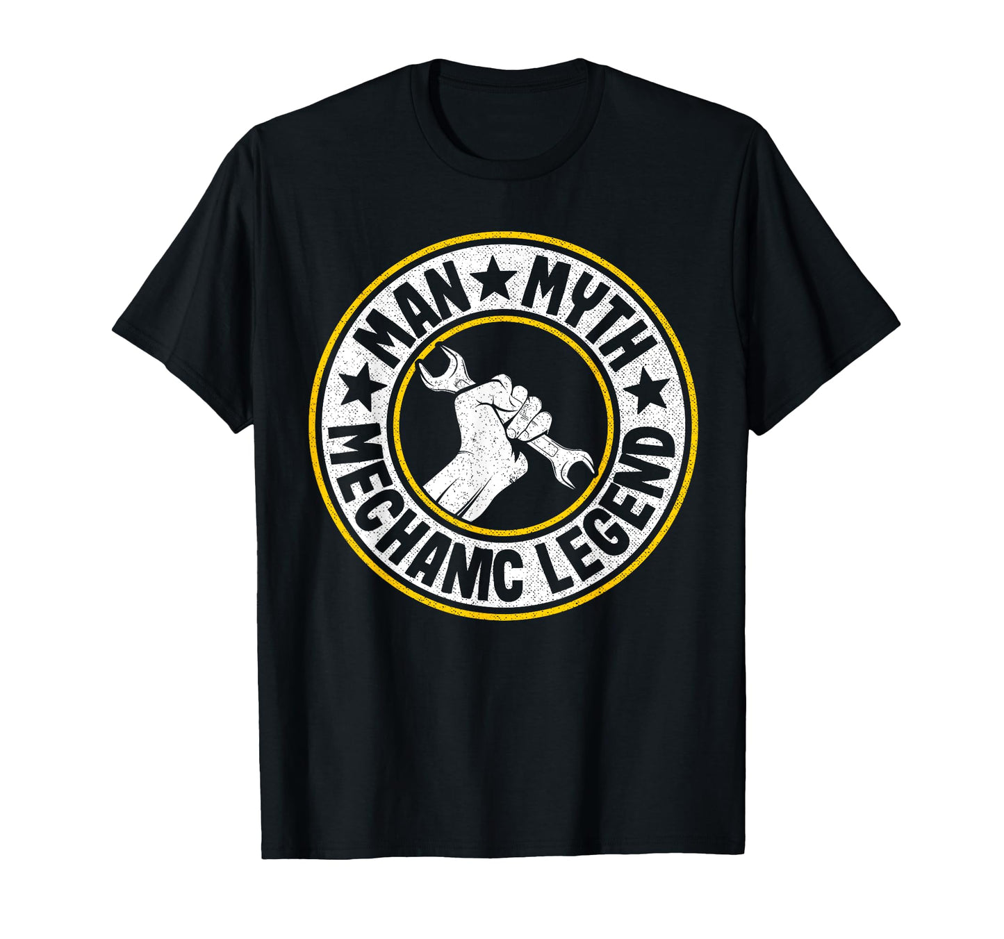 Myth Mechanic Legend Car Guy Garage Dad T-Shirt - Trendy Graphic Men Women - T-Shirt, Sweatshirt, Hoodie
