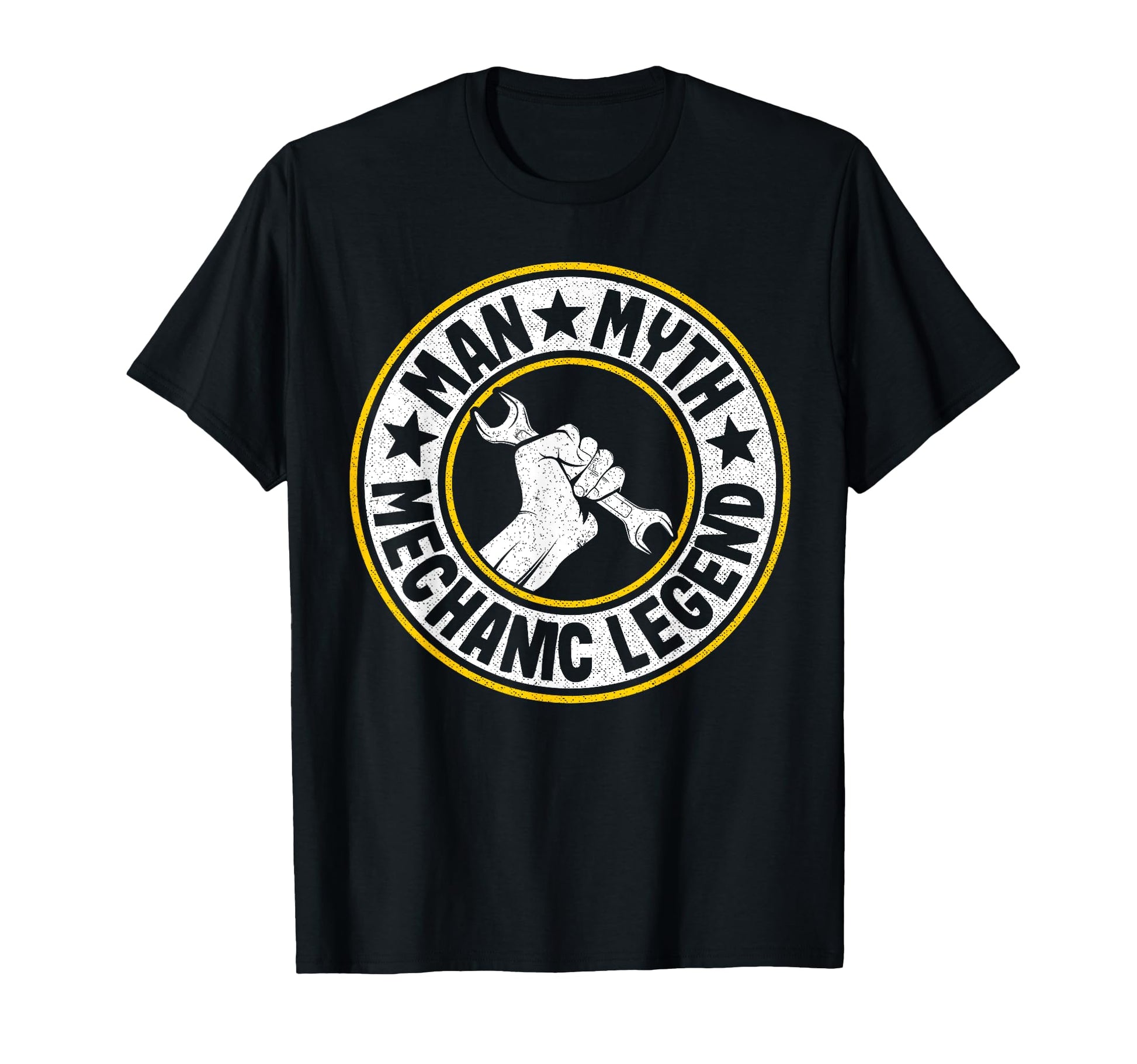 Myth Mechanic Legend Car Guy Garage Dad T-Shirt - Trendy Graphic Men Women - T-Shirt, Sweatshirt, Hoodie