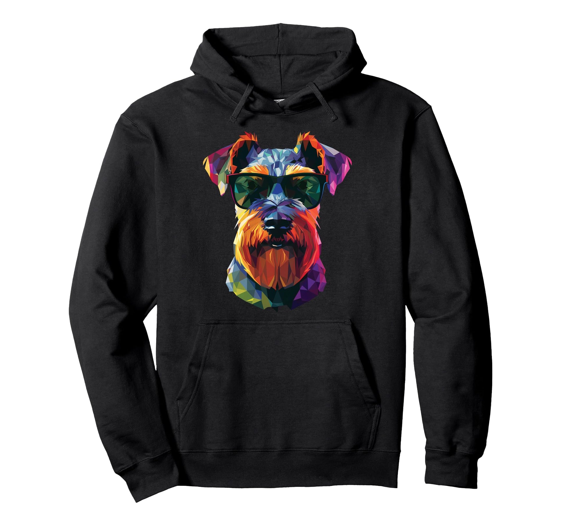 Dog Dad Mom Sunglasses Airedale Hoodie - Aesthetic Graphic Men Women - T-Shirt, Sweatshirt, Hoodie