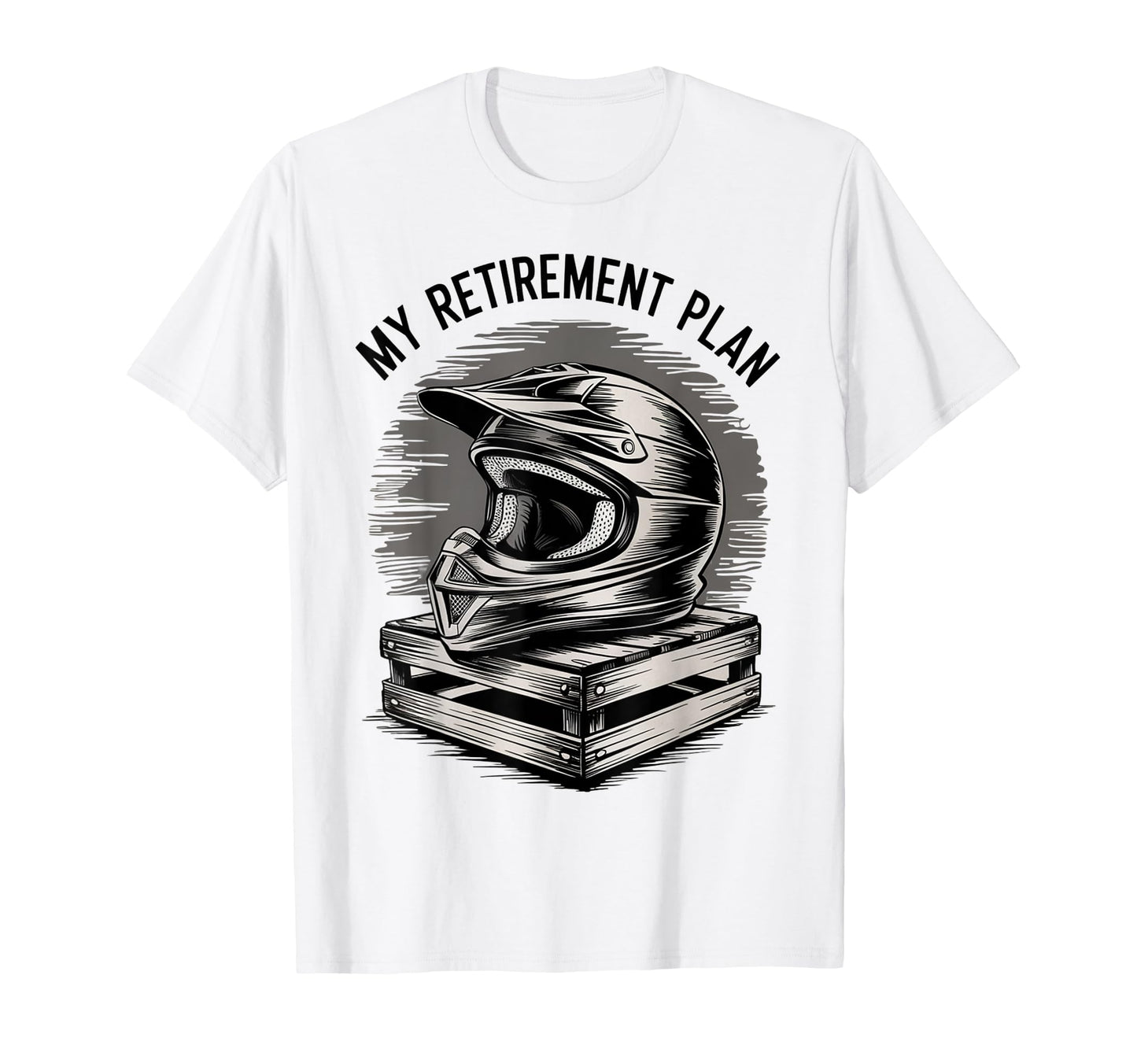 Retirement Plan Enduro Bike Travel T-Shirt - Novelty Apparel for Adults - T-Shirt, Sweatshirt, Hoodie