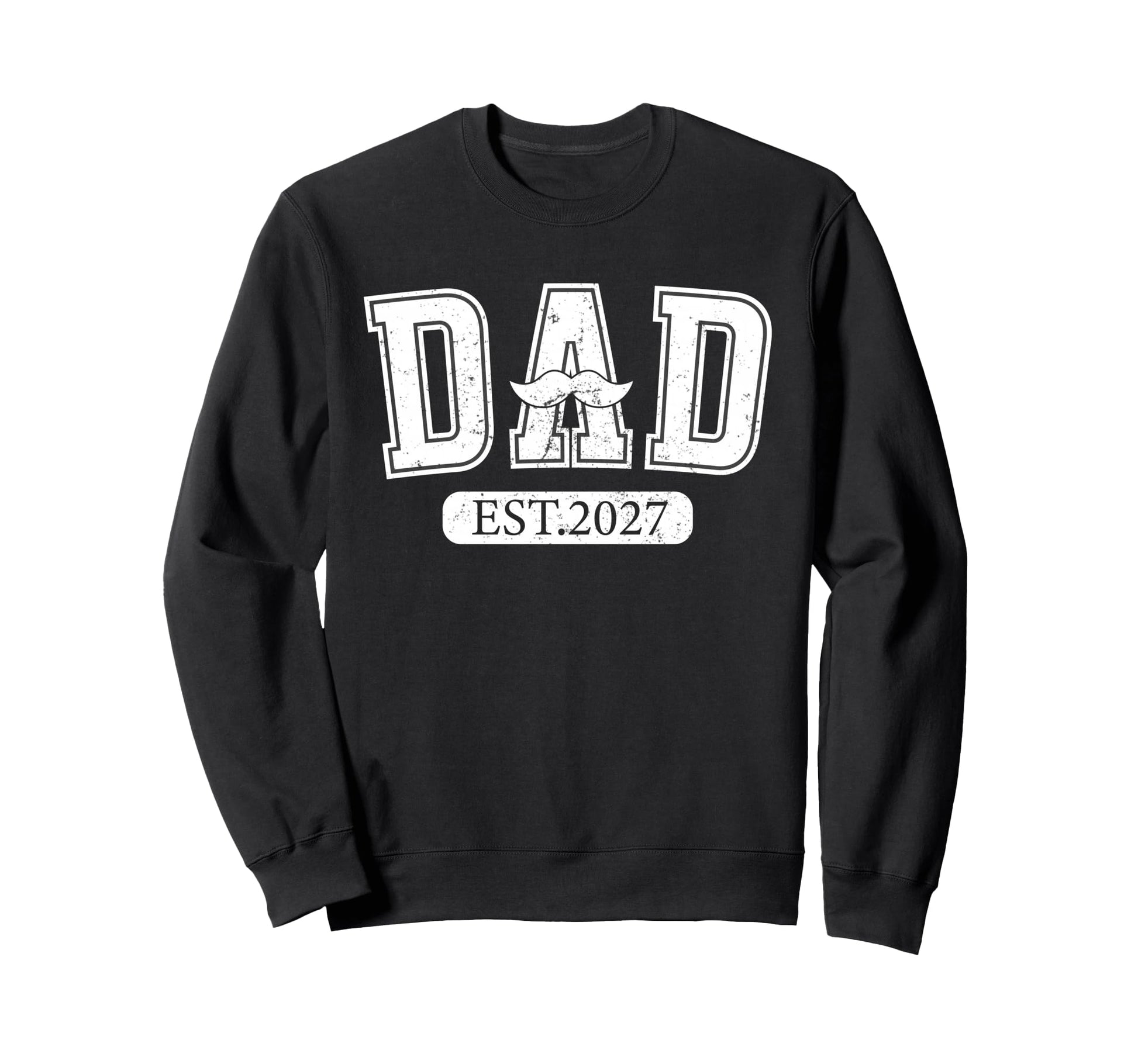 Promoted To Dad Est 2027 Sweatshirt - Fun Novelty Design for Adults - T-Shirt, Sweatshirt, Hoodie