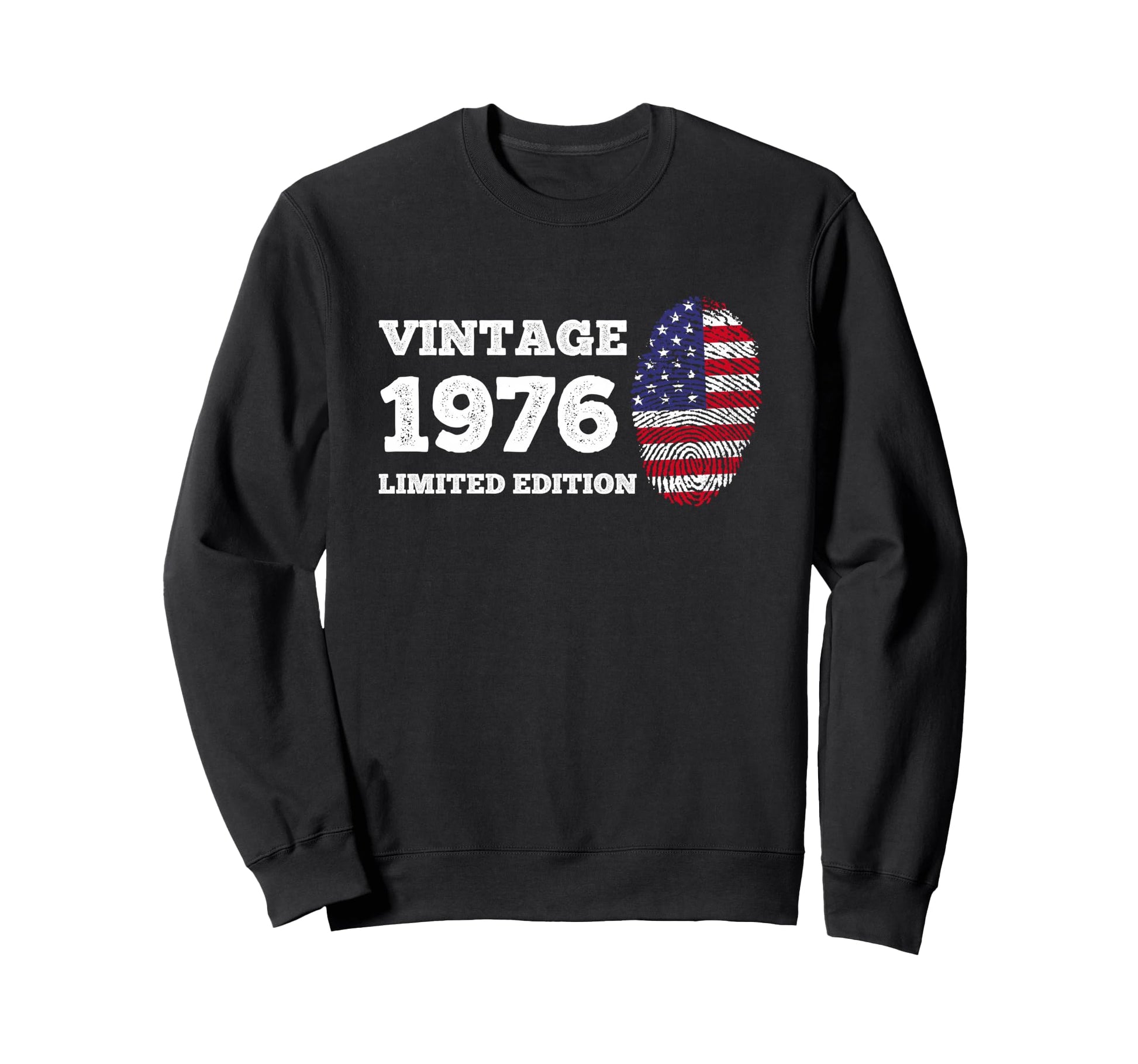1976 Usa American Flag 50 Year Old Sweatshirt - Graphic Print Men Women - T-Shirt, Sweatshirt, Hoodie