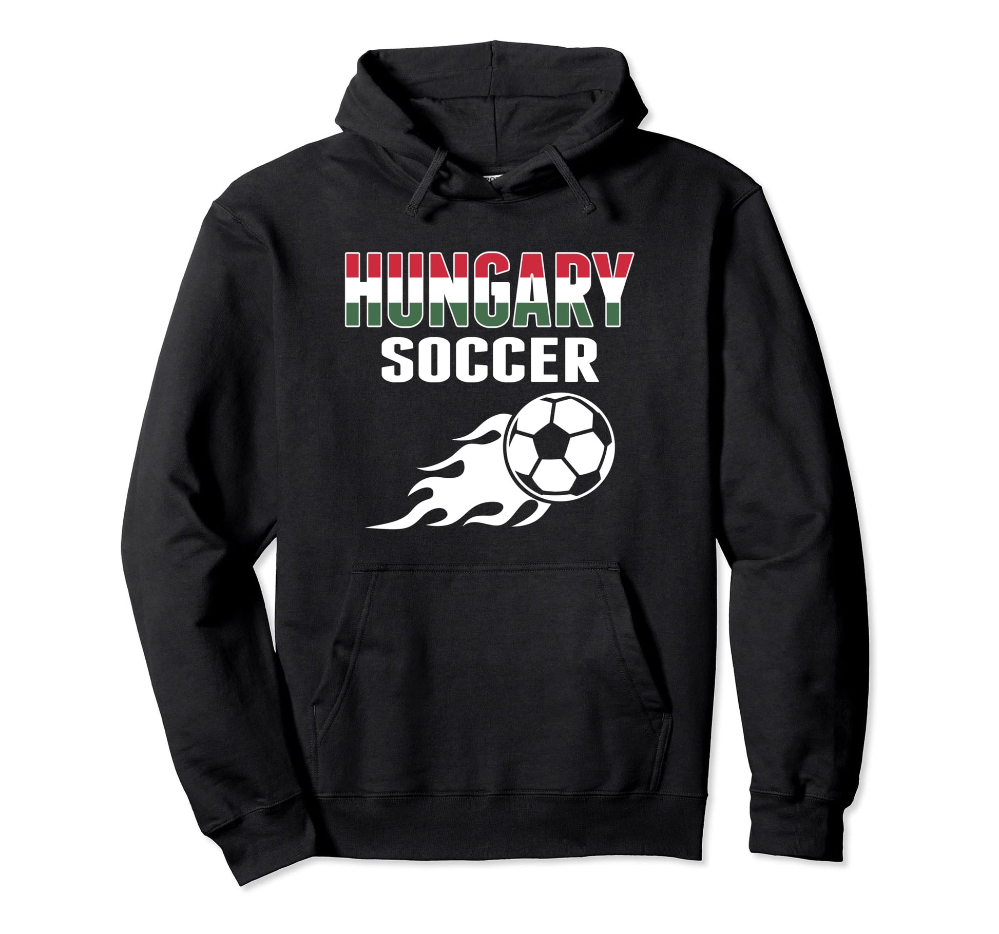 Proud Hungary Soccer Fans Jersey Hoodie - Minimalist Print for Adults - T-Shirt, Sweatshirt, Hoodie
