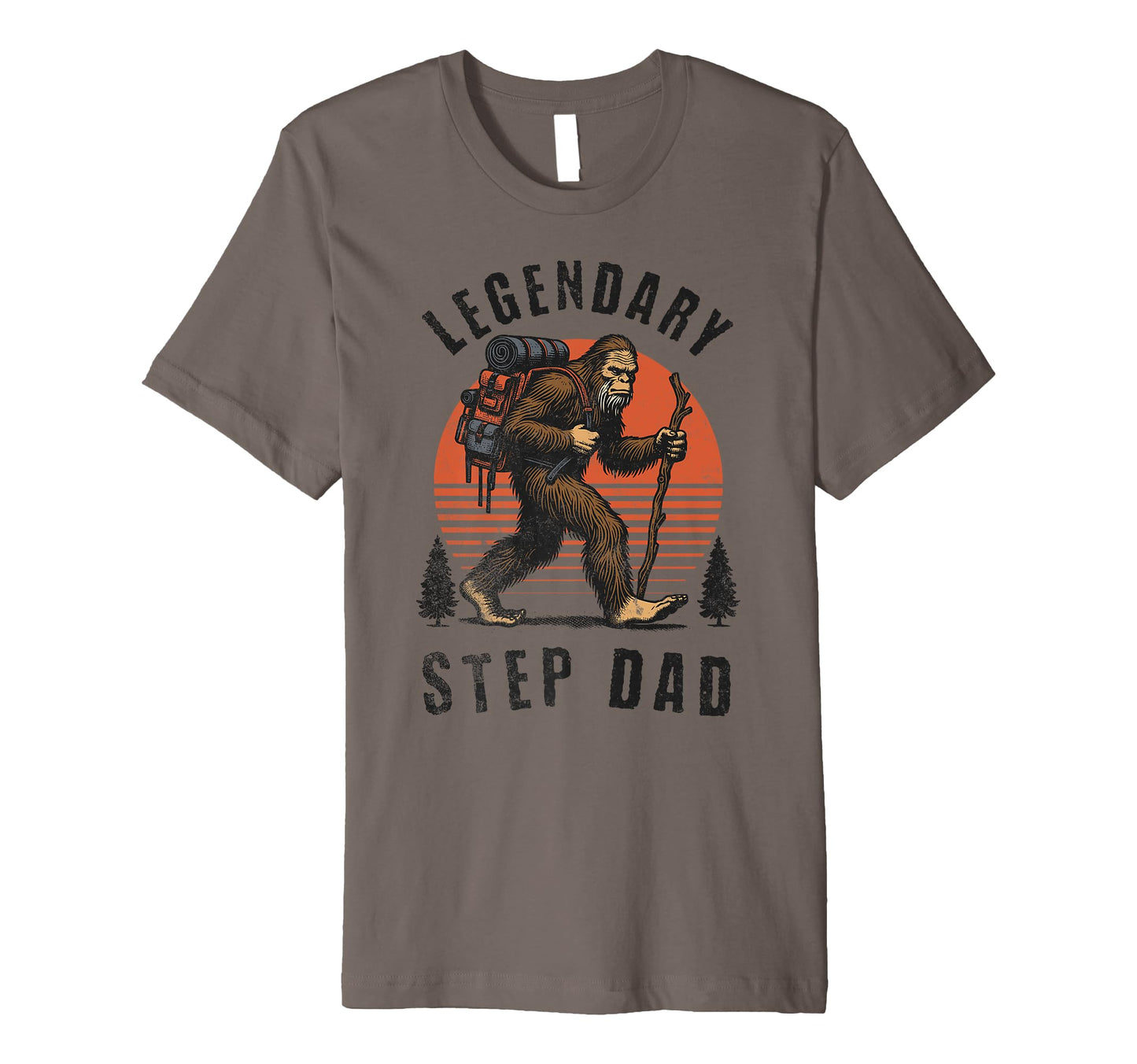 Legendary Step Dad Fathers Day T-Shirt - Minimalist Print for Adults - T-Shirt, Sweatshirt, Hoodie