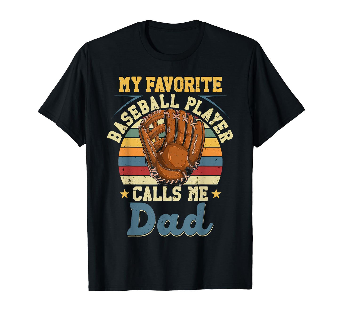 Baseball Fan Dad Father My Favorite T-Shirt - Minimalist Print Unisex - T-Shirt, Sweatshirt, Hoodie