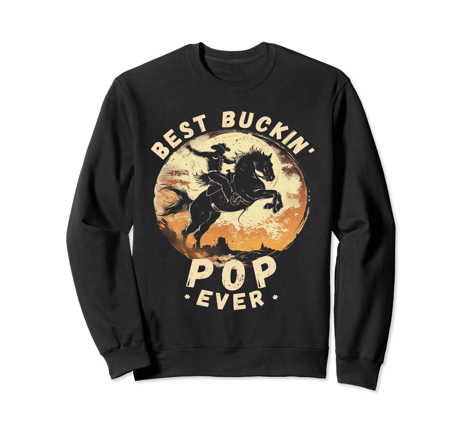Bronco Horse Riding Rodeo Sweatshirt - Casual Everyday Wear for Adults - T-Shirt, Sweatshirt, Hoodie