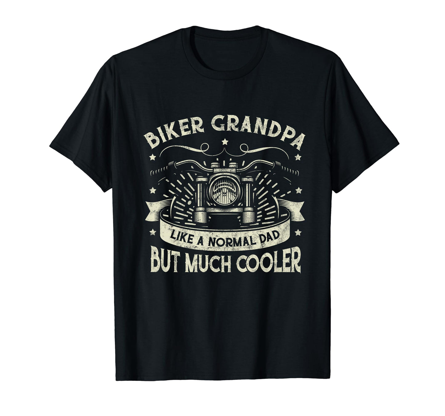 Biker Grandpa Like Normal Dad Motorcycle T-Shirt - Streetwear Style Unisex - T-Shirt, Sweatshirt, Hoodie