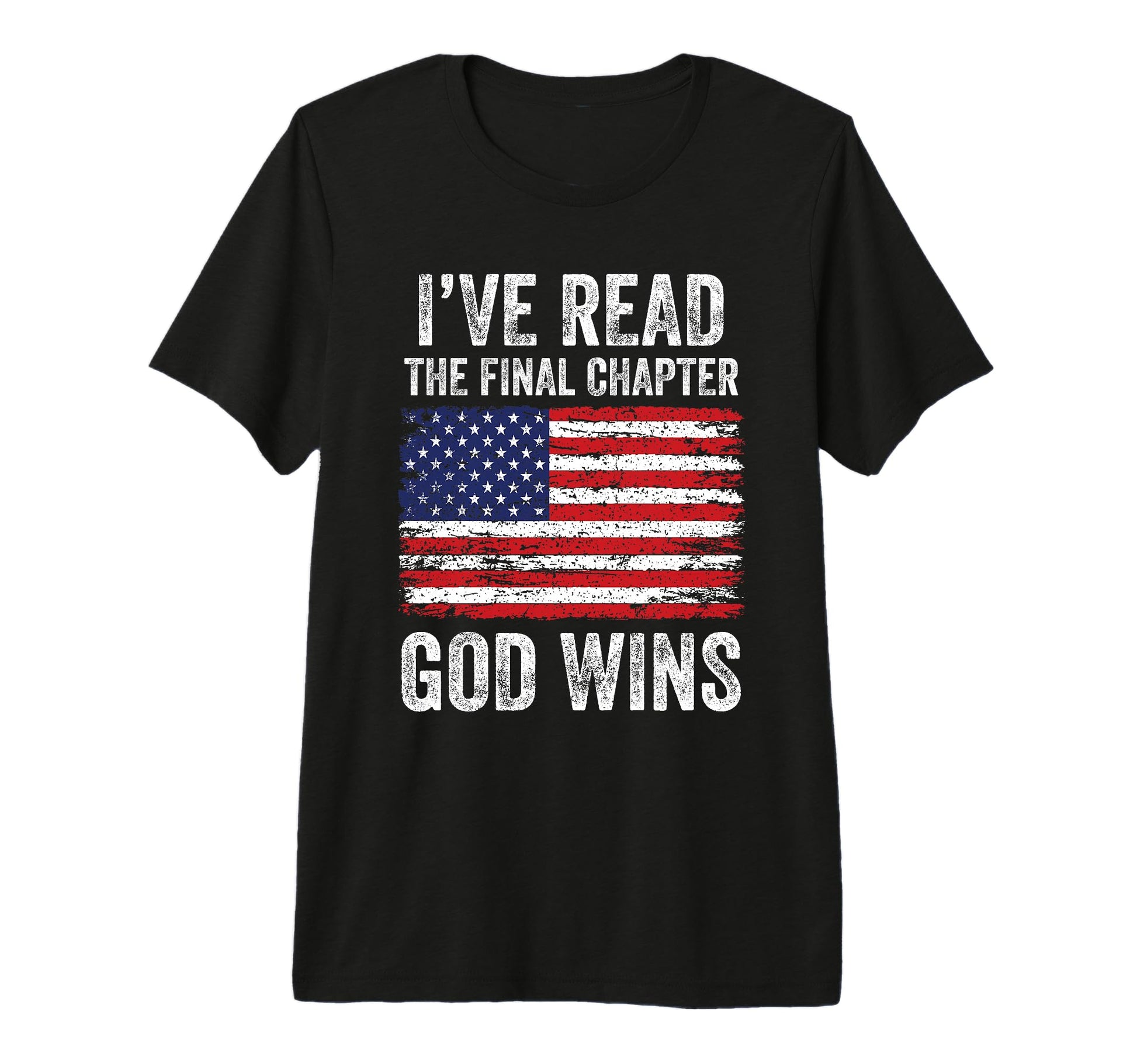 Ive Read Final Chapter God Wins T-Shirt - Aesthetic Graphic Unisex - T-Shirt, Sweatshirt, Hoodie