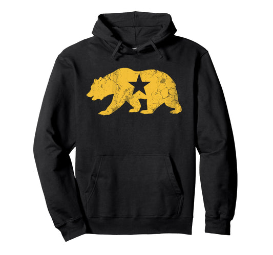 California Golden State Bear Hoodie - Casual Everyday Wear for Adults - T-Shirt, Sweatshirt, Hoodie