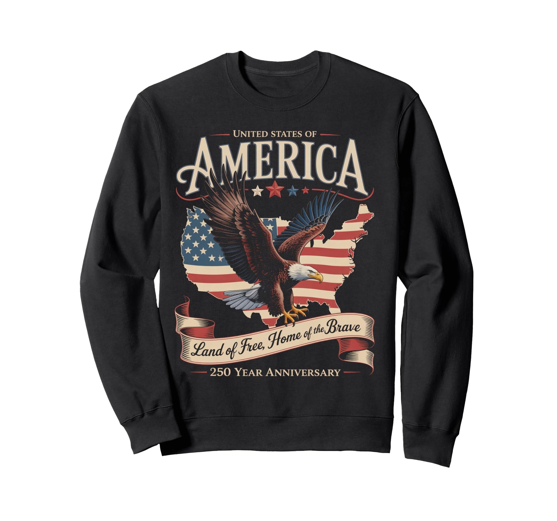 United States 250 Year Anniversary T-Shirt - Unique Graphic for Adults - T-Shirt, Sweatshirt, Hoodie