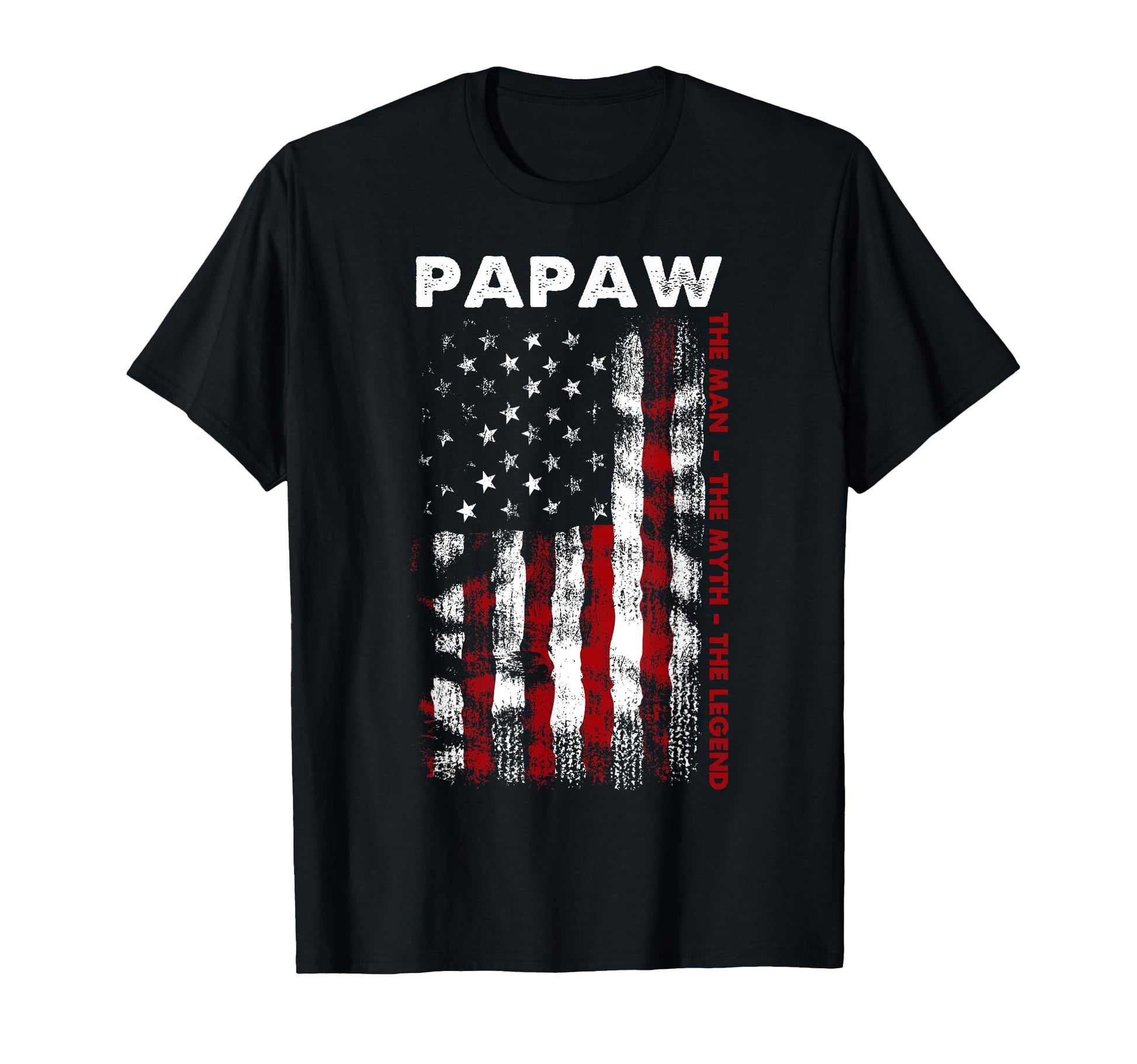 Papaw Myth Legend Dad Grandpa T-Shirt - Trendy Graphic Unisex - T-Shirt, Sweatshirt, Hoodie