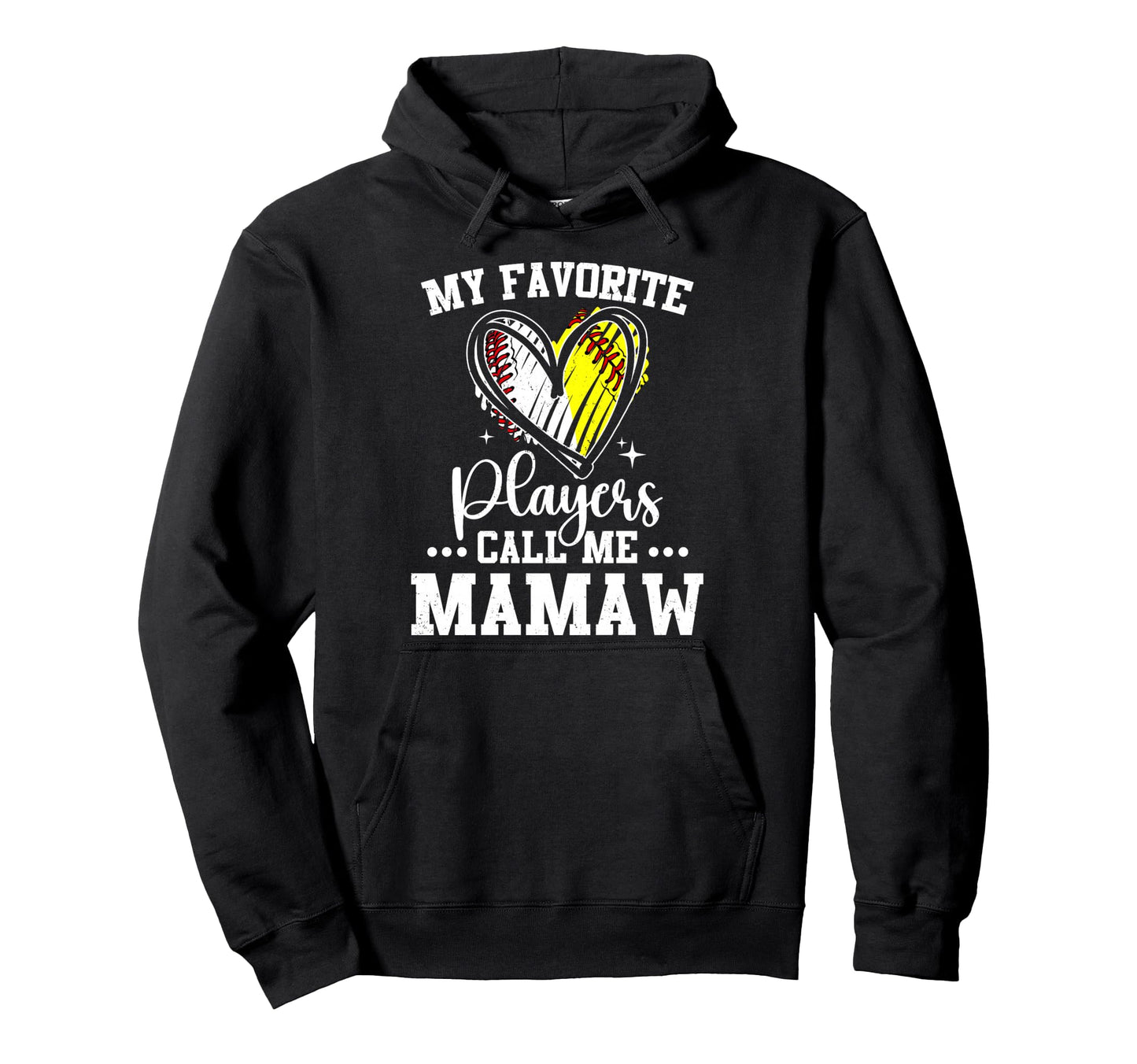 My Favorite Baseball Softball Players Hoodie - Novelty Apparel for Adults - T-Shirt, Sweatshirt, Hoodie