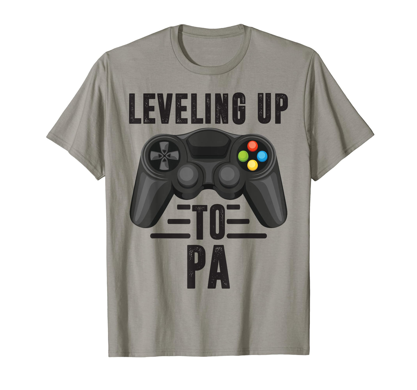 Leveling Up To Pa Promoted To Grandpa T-Shirt - Unique Graphic Men Women - T-Shirt, Sweatshirt, Hoodie