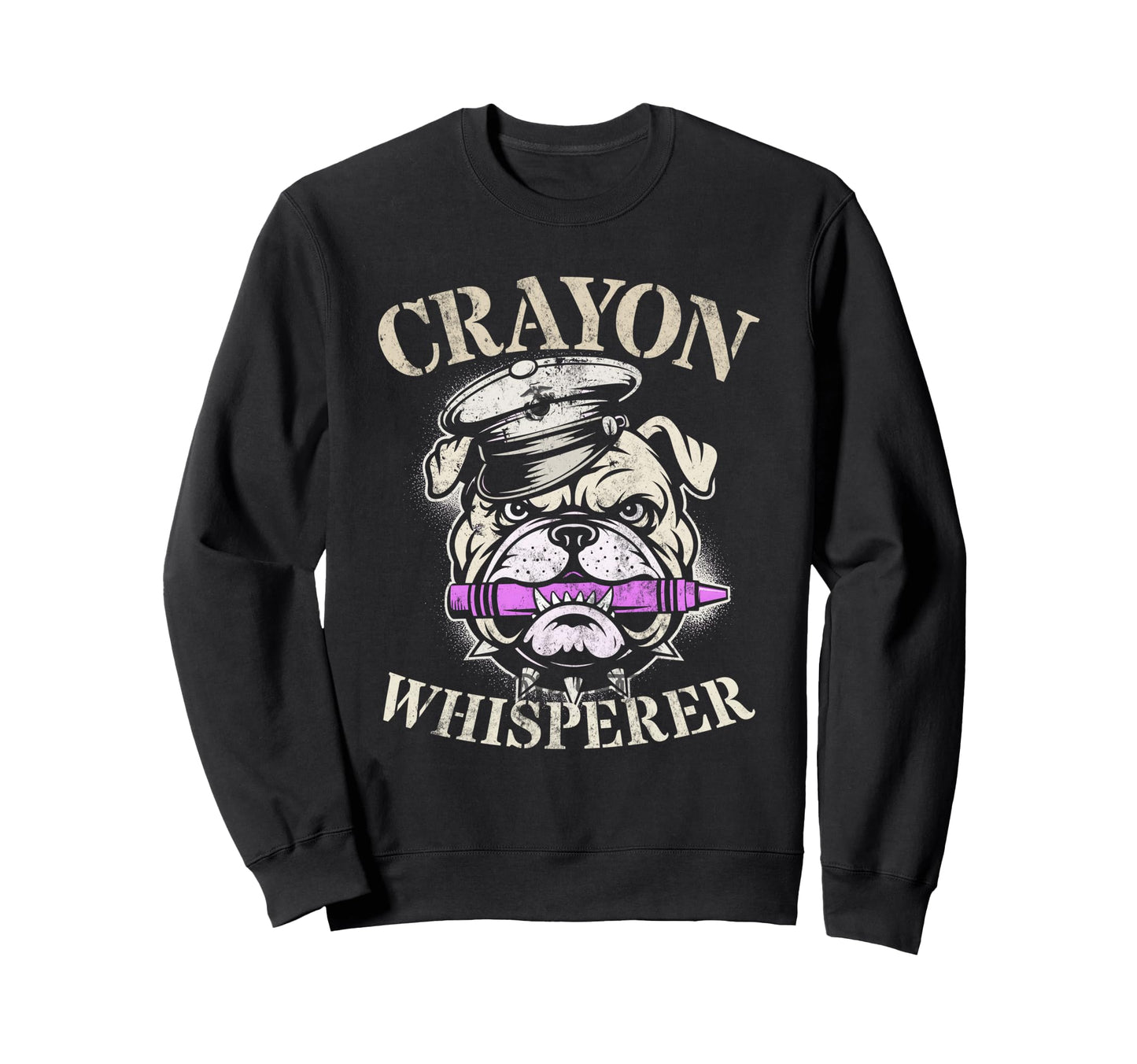 Grunt Crayon Whisperer Corps Sweatshirt - Fun Novelty Design Men Women - T-Shirt, Sweatshirt, Hoodie