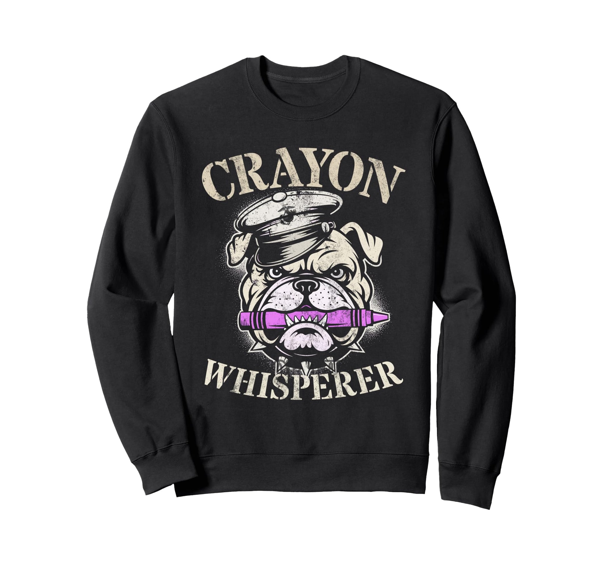 Grunt Crayon Whisperer Corps Sweatshirt - Fun Novelty Design Men Women - T-Shirt, Sweatshirt, Hoodie