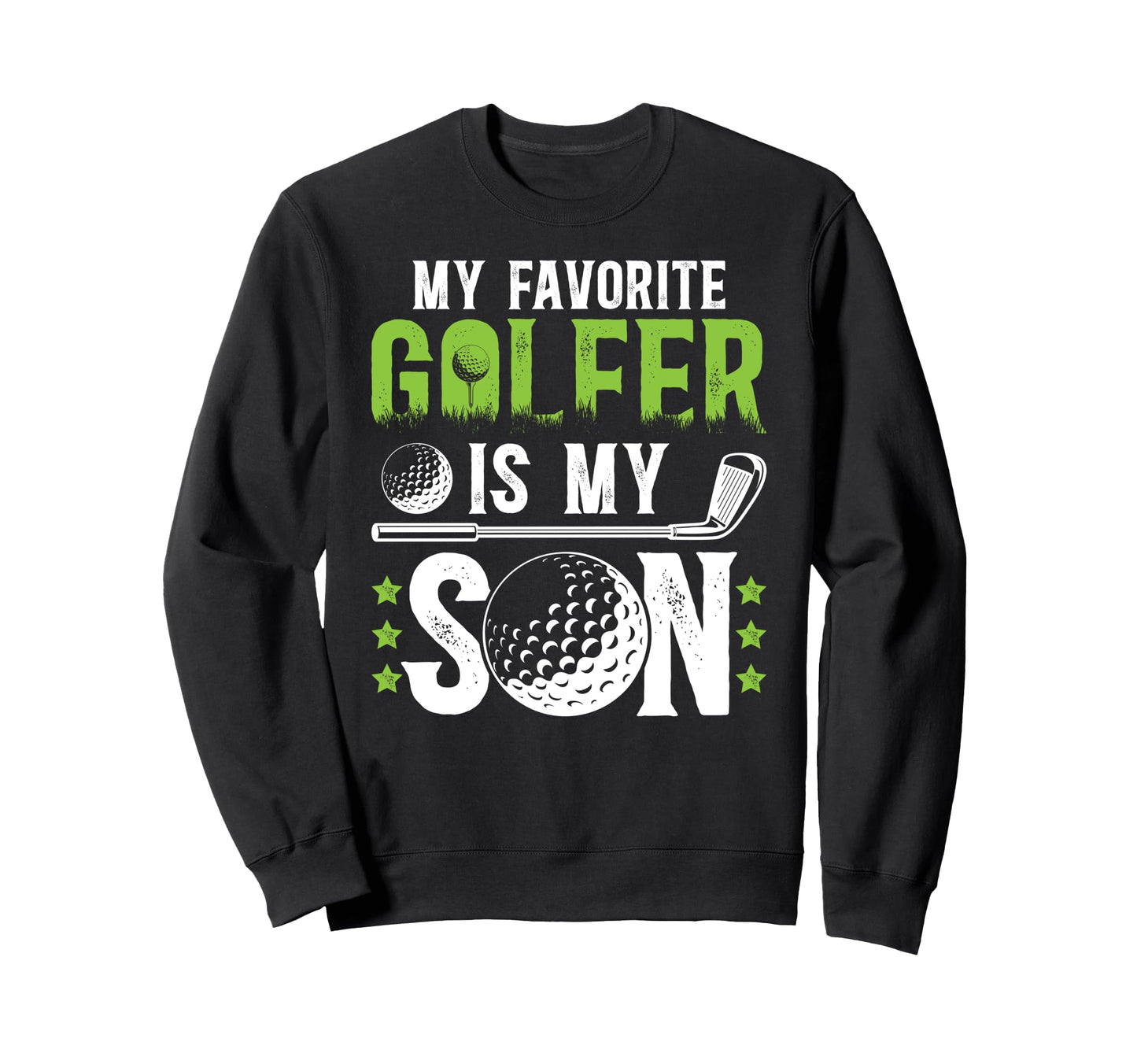 Proud Golf Dad Golf Player Father Sweatshirt - Streetwear Style Men Women - T-Shirt, Sweatshirt, Hoodie
