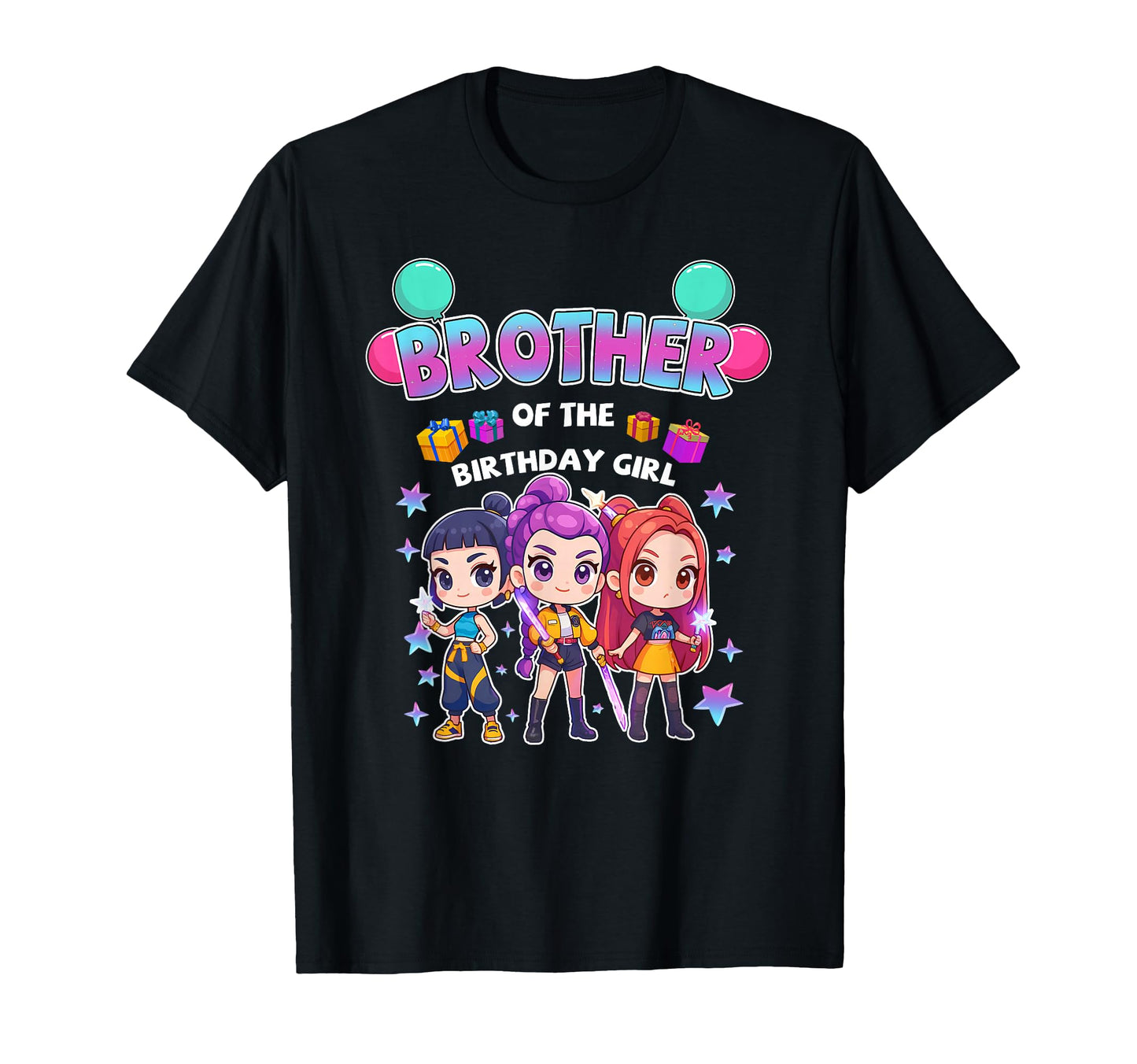 Brother Birthday K Pop Family Bday Party T-Shirt - Graphic Print Men Women - T-Shirt, Sweatshirt, Hoodie