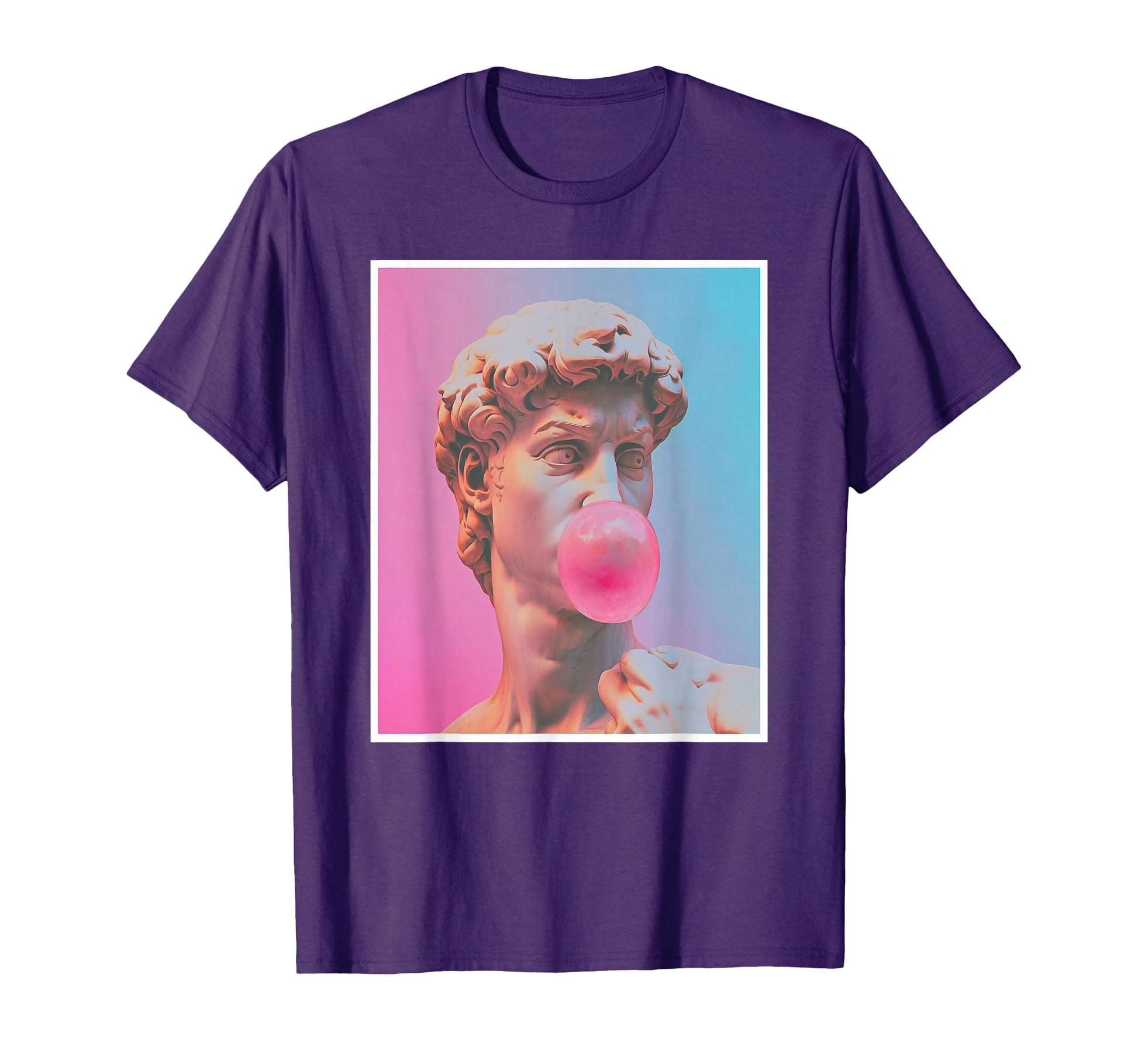 David Michelangelo Renaissance Statue T-Shirt - Custom Art Print Unisex - T-Shirt, Sweatshirt, Hoodie