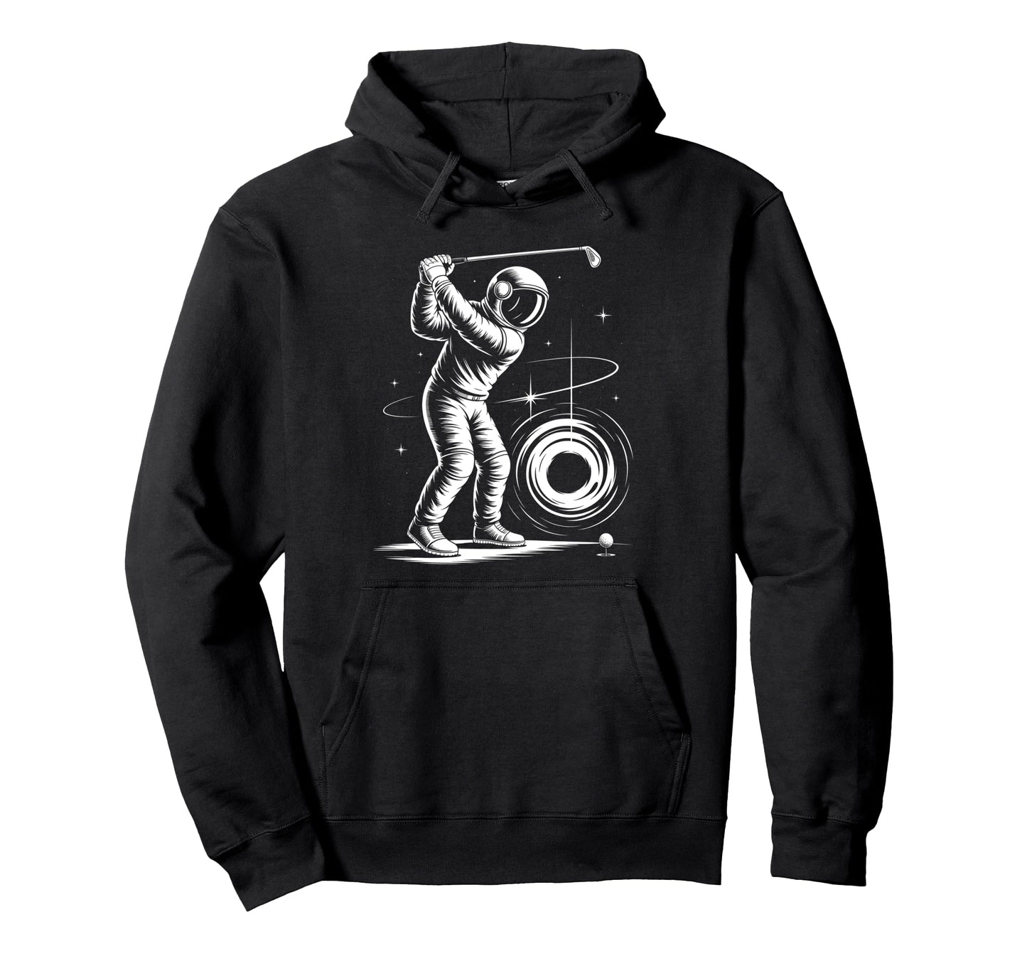 Funny Par Dad Space Golf Golfing Hoodie - Aesthetic Graphic Men Women - T-Shirt, Sweatshirt, Hoodie