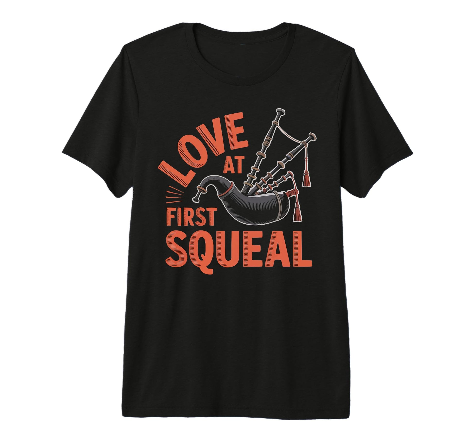 Bagpipe Player Musical Instrument T-Shirt - Streetwear Style Men Women - T-Shirt, Sweatshirt, Hoodie