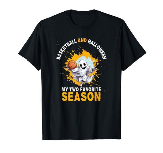 Basketball Halloween Trick Or Treat T-Shirt - Graphic Print for Adults - T-Shirt, Sweatshirt, Hoodie