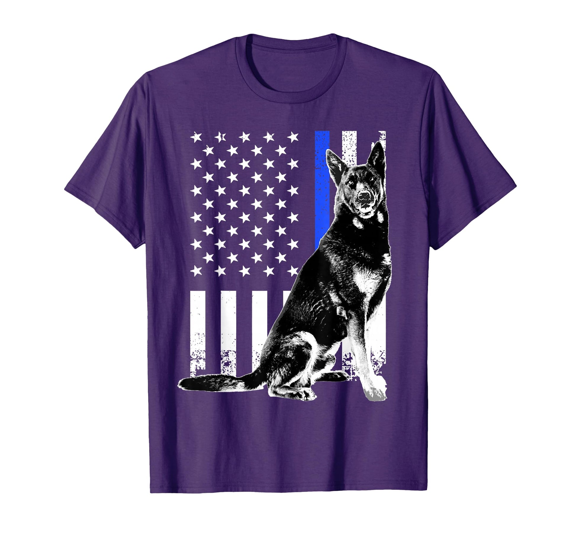 German Shepherd K9 Belgian Malinois Lover T-Shirt - Custom Art Print Unisex - T-Shirt, Sweatshirt, Hoodie