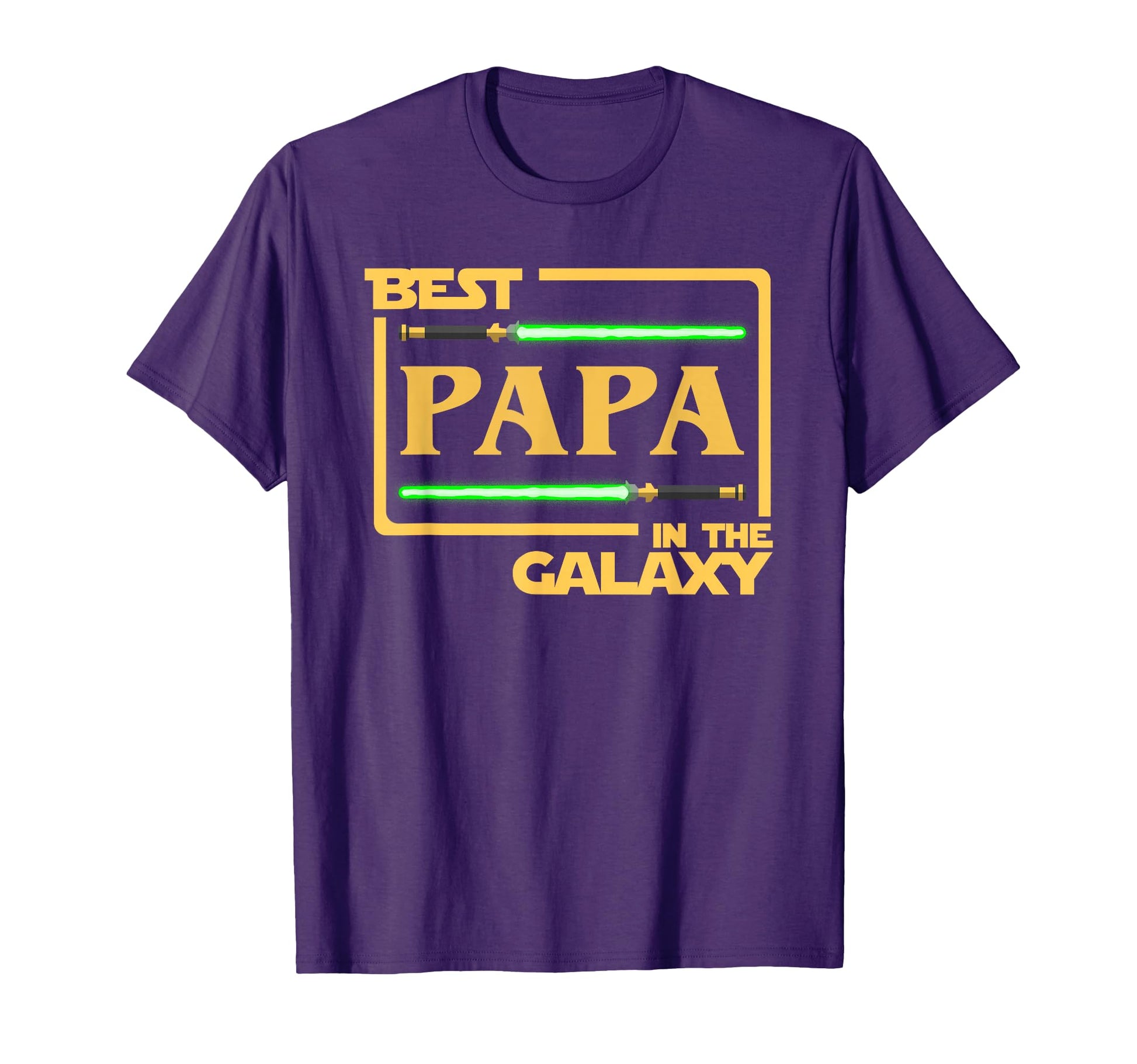 Best Papa Galaxy Fathers Day Funny T-Shirt - Minimalist Print Men Women - T-Shirt, Sweatshirt, Hoodie