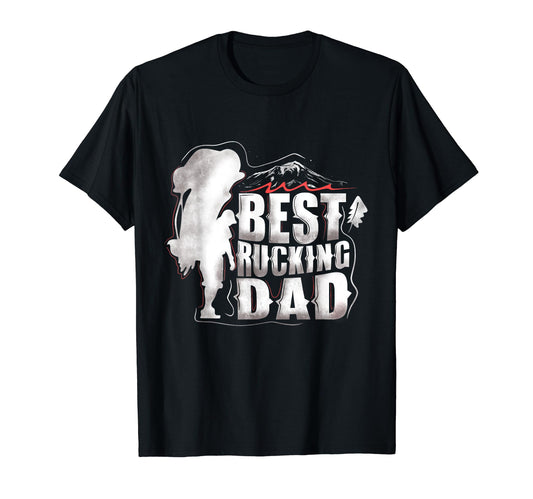 Best Rucking Dad Workout Backpack Ruck T-Shirt - Aesthetic Graphic Unisex - T-Shirt, Sweatshirt, Hoodie