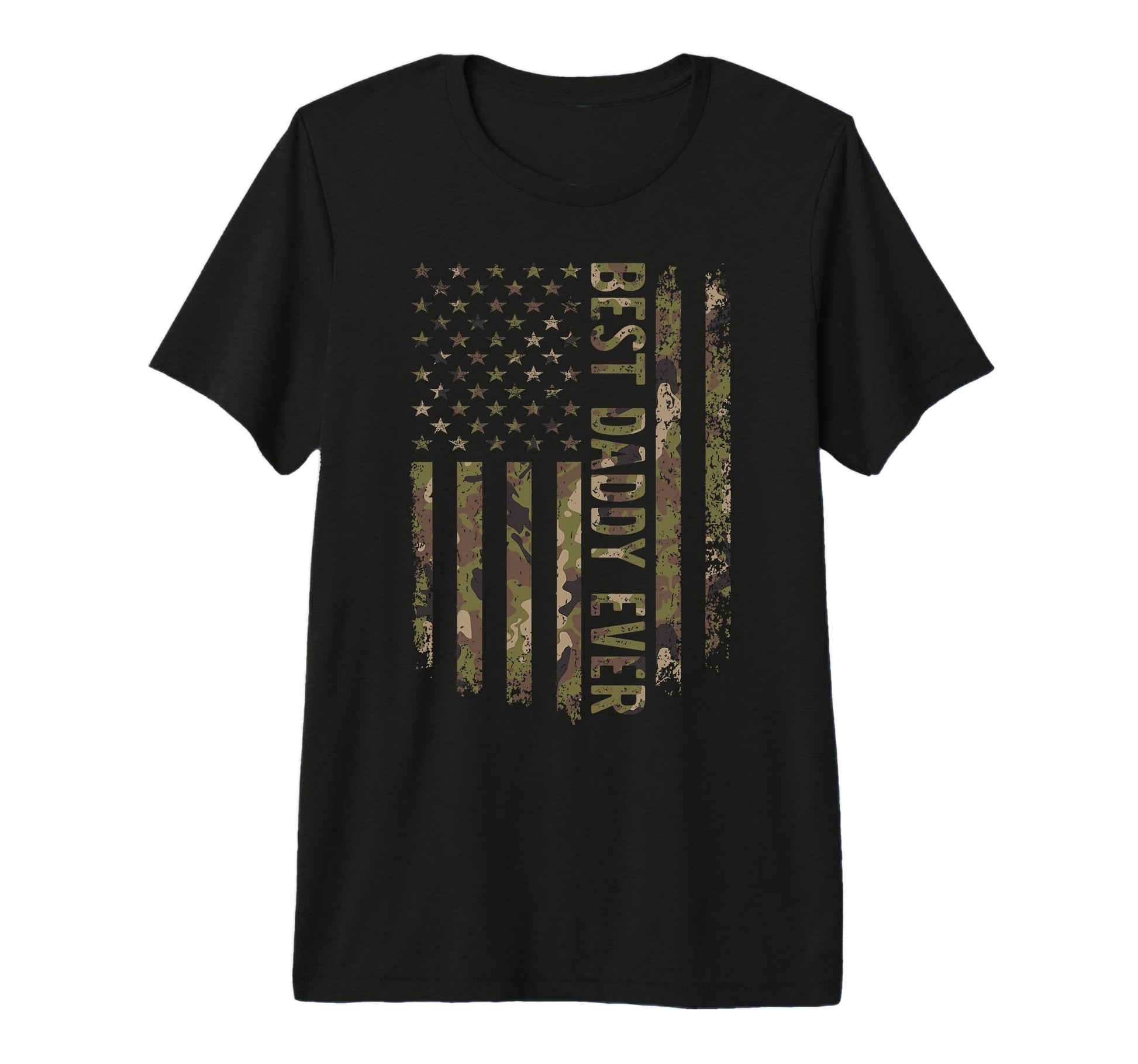 Veteran Dad Camouflage United States T-Shirt - Novelty Apparel Men Women - T-Shirt, Sweatshirt, Hoodie