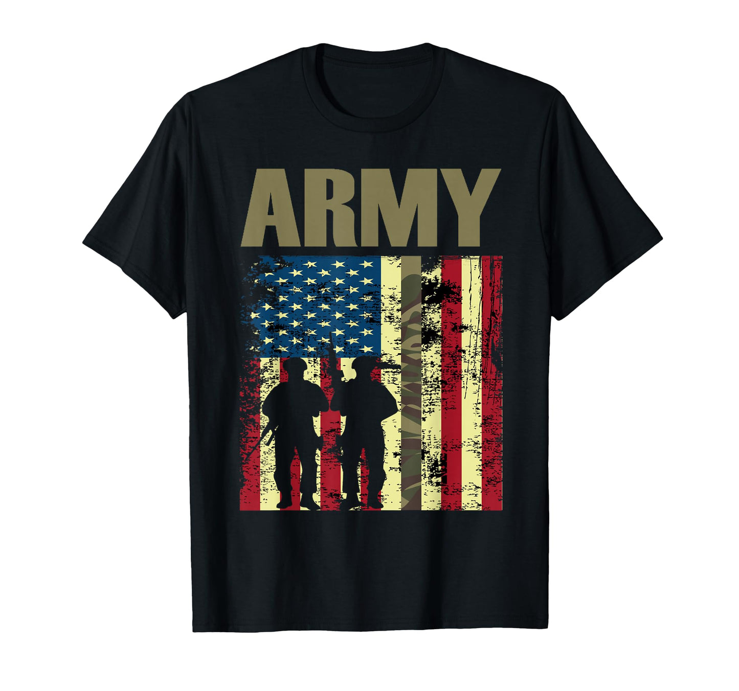 American Flag Camo Us Army 4Th July Usa T-Shirt - Graphic Print Men Women - T-Shirt, Sweatshirt, Hoodie