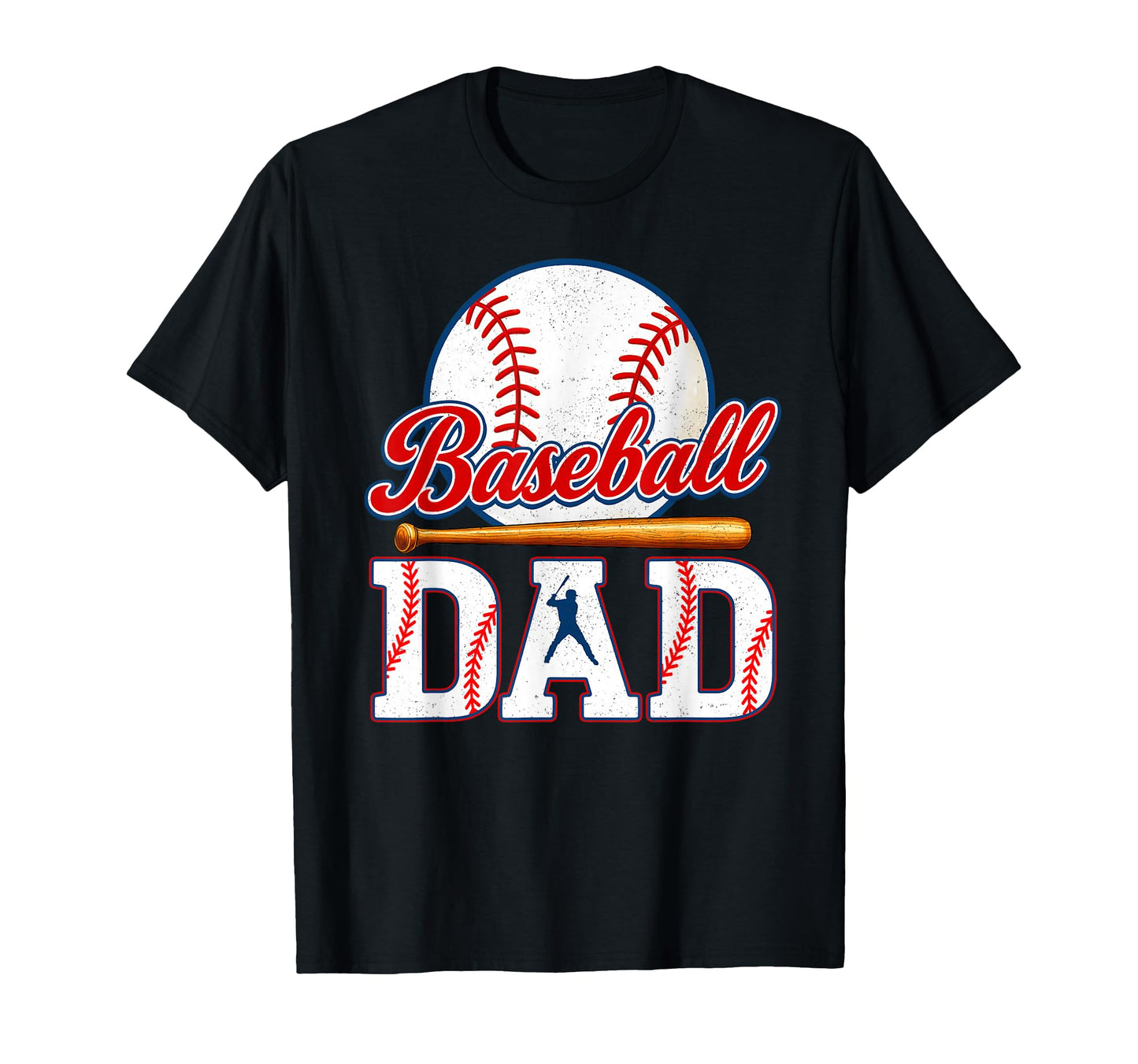 Baseball Dad Matching Family Game Day T-Shirt - Novelty Apparel Men Women - T-Shirt, Sweatshirt, Hoodie