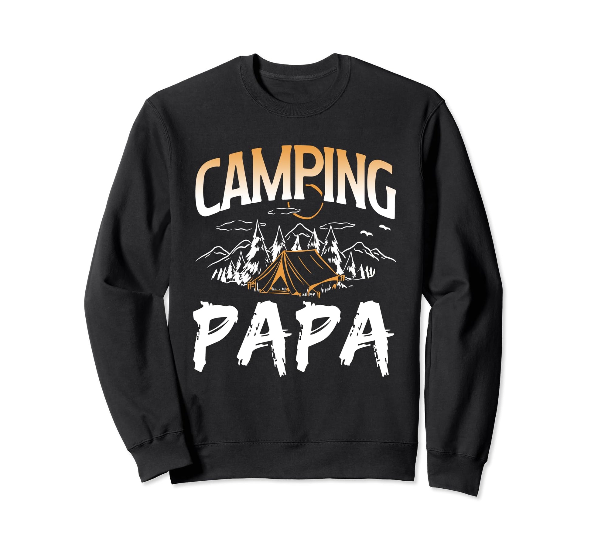 Camping Papa Lover Camp Campsite Sweatshirt - Novelty Apparel for Adults - T-Shirt, Sweatshirt, Hoodie