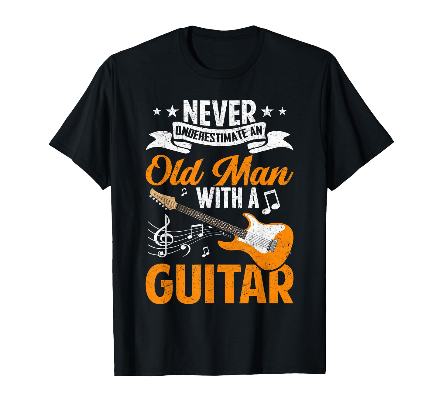 Fathers Day Never Underestimate Old T-Shirt - Custom Art Print for Adults - T-Shirt, Sweatshirt, Hoodie