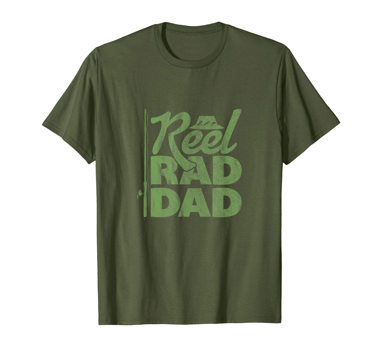 Funny Fishing Reel Rad Dad Fathers T-Shirt - Streetwear Style Men Women - T-Shirt, Sweatshirt, Hoodie