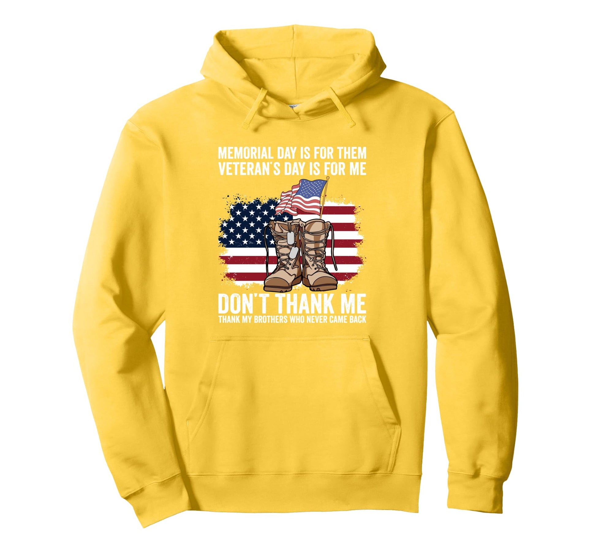 Memorial Day Boots Flag Veteran Dad Veteran Hoodie - Novelty Apparel Unisex - T-Shirt, Sweatshirt, Hoodie