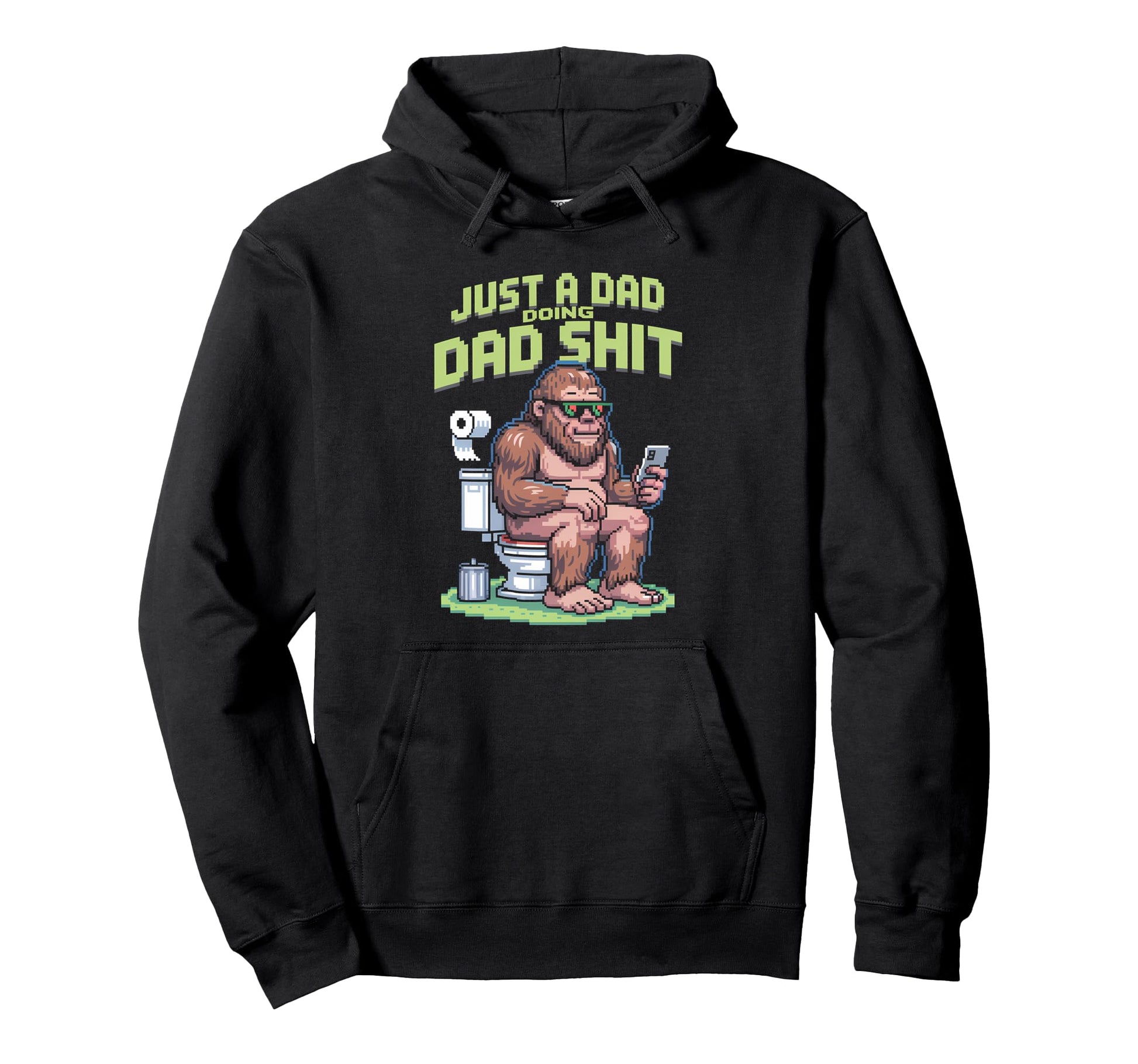 Just Dad Doing Dad Shit Funny Dad Hoodie - Aesthetic Graphic for Adults - T-Shirt, Sweatshirt, Hoodie