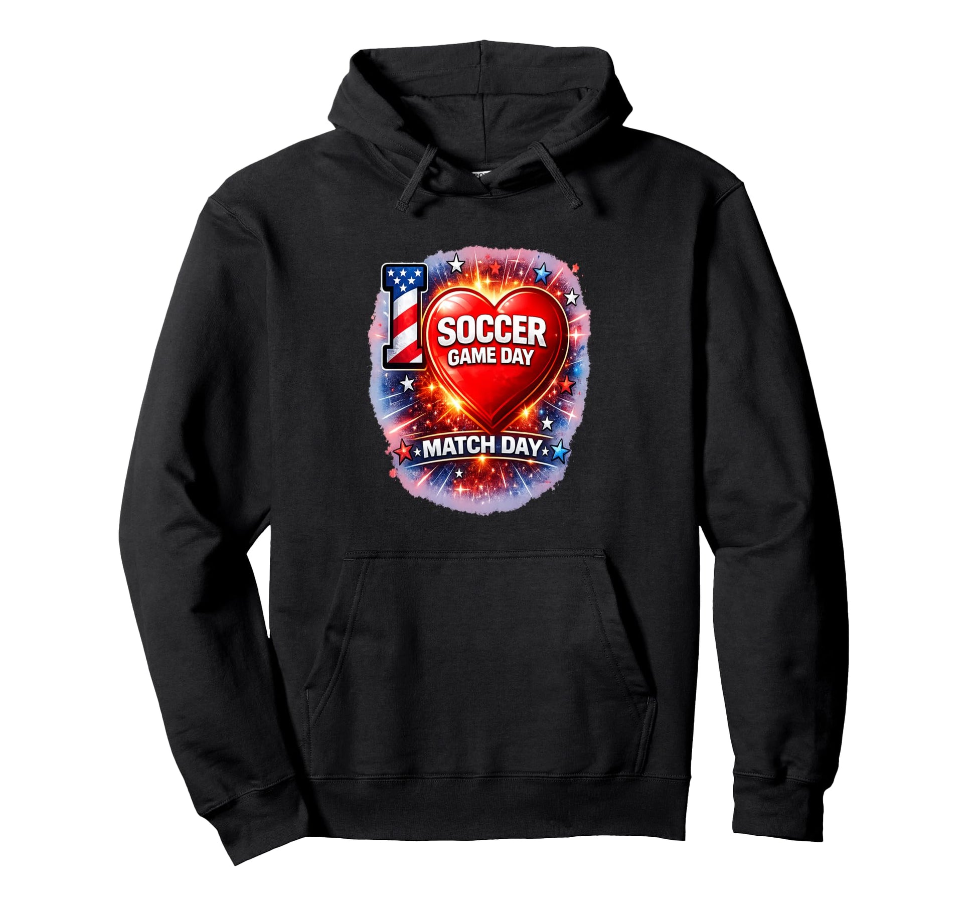 Summer 2026 Soccer Match Day Game Day I Hoodie - Trendy Graphic Unisex - T-Shirt, Sweatshirt, Hoodie