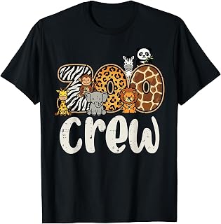 Zoo Crew Safari Animals Cute Jungle Matching Women Men Kids T-Shirt Unisex T-shirt, Sweatshirt, Hoodie, Long Sleeve Tee - T-Shirt, Sweatshirt, Hoodie