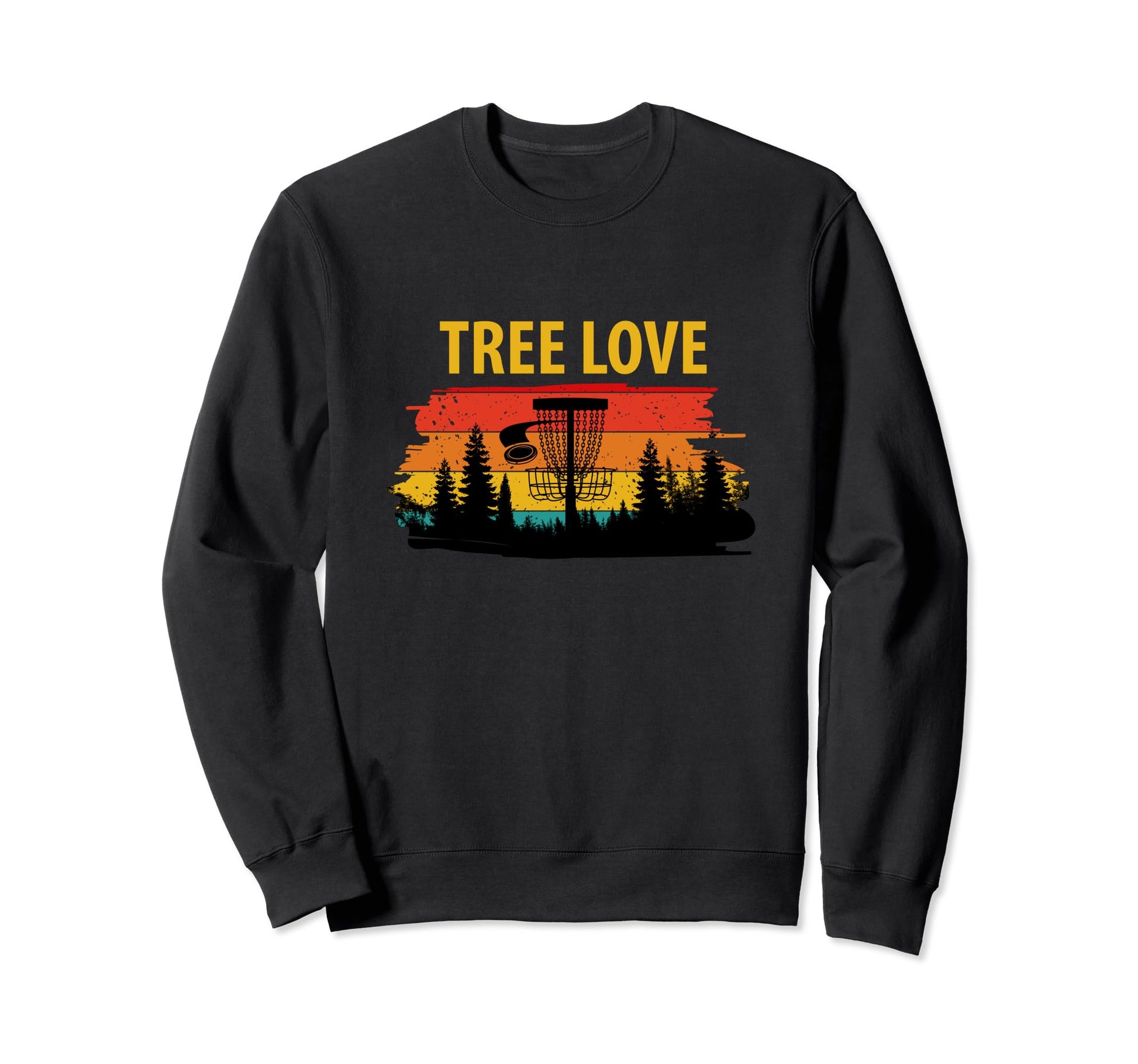 Tree Love Frisbee Fun Disc Golfing T-Shirt - Aesthetic Graphic Unisex - T-Shirt, Sweatshirt, Hoodie