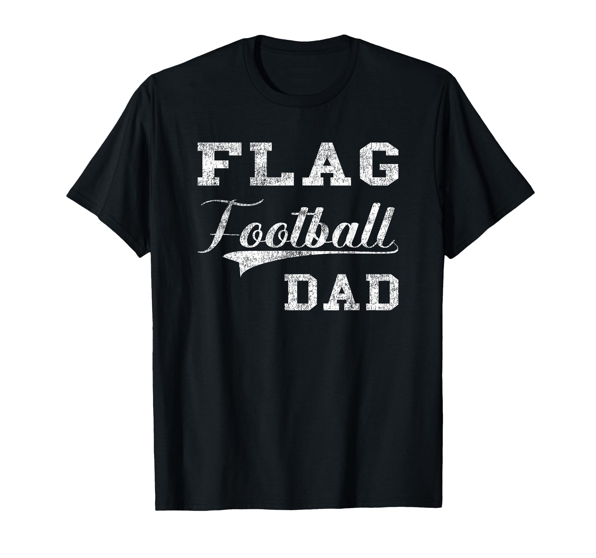 Flag Football Dad T-Shirt - Graphic Print Men Women - T-Shirt, Sweatshirt, Hoodie