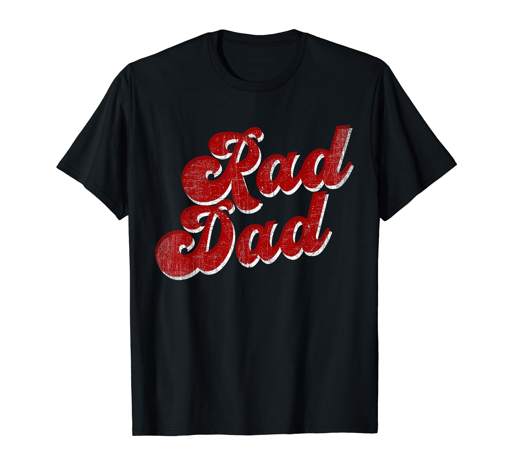 Rad Dad 80S Fathers Day T-Shirt - Unique Graphic Unisex - T-Shirt, Sweatshirt, Hoodie