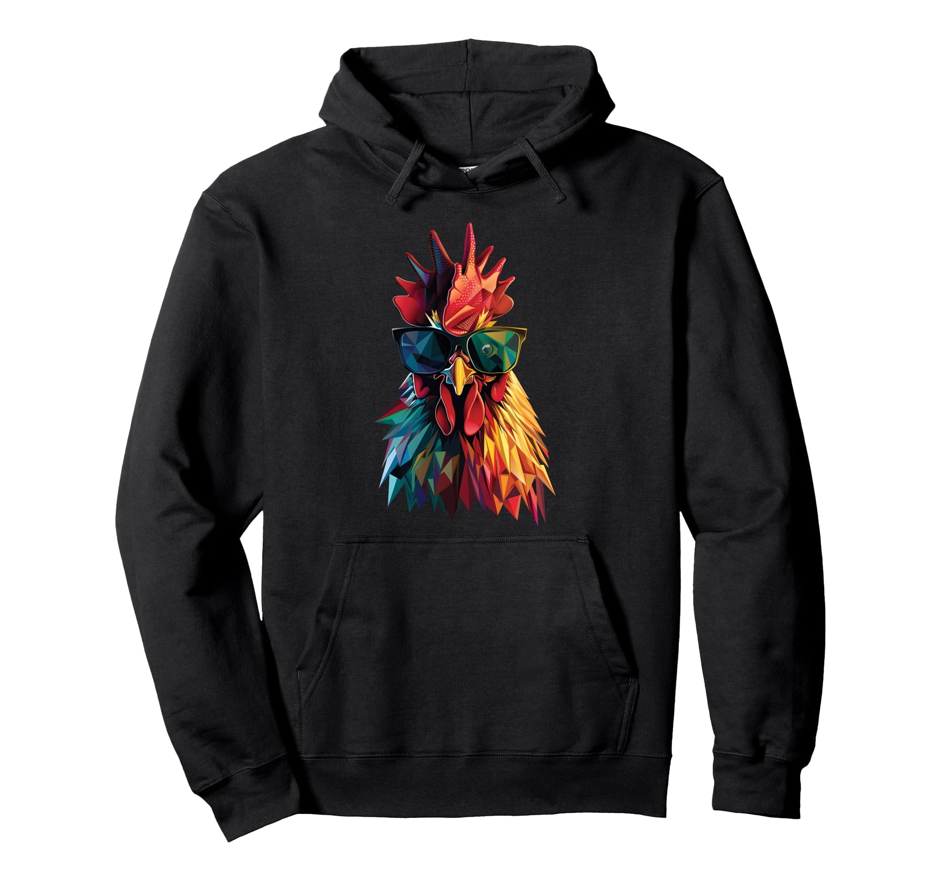 Chicken Dad Mom Sunglasses Hoodie - Casual Everyday Wear Men Women - T-Shirt, Sweatshirt, Hoodie
