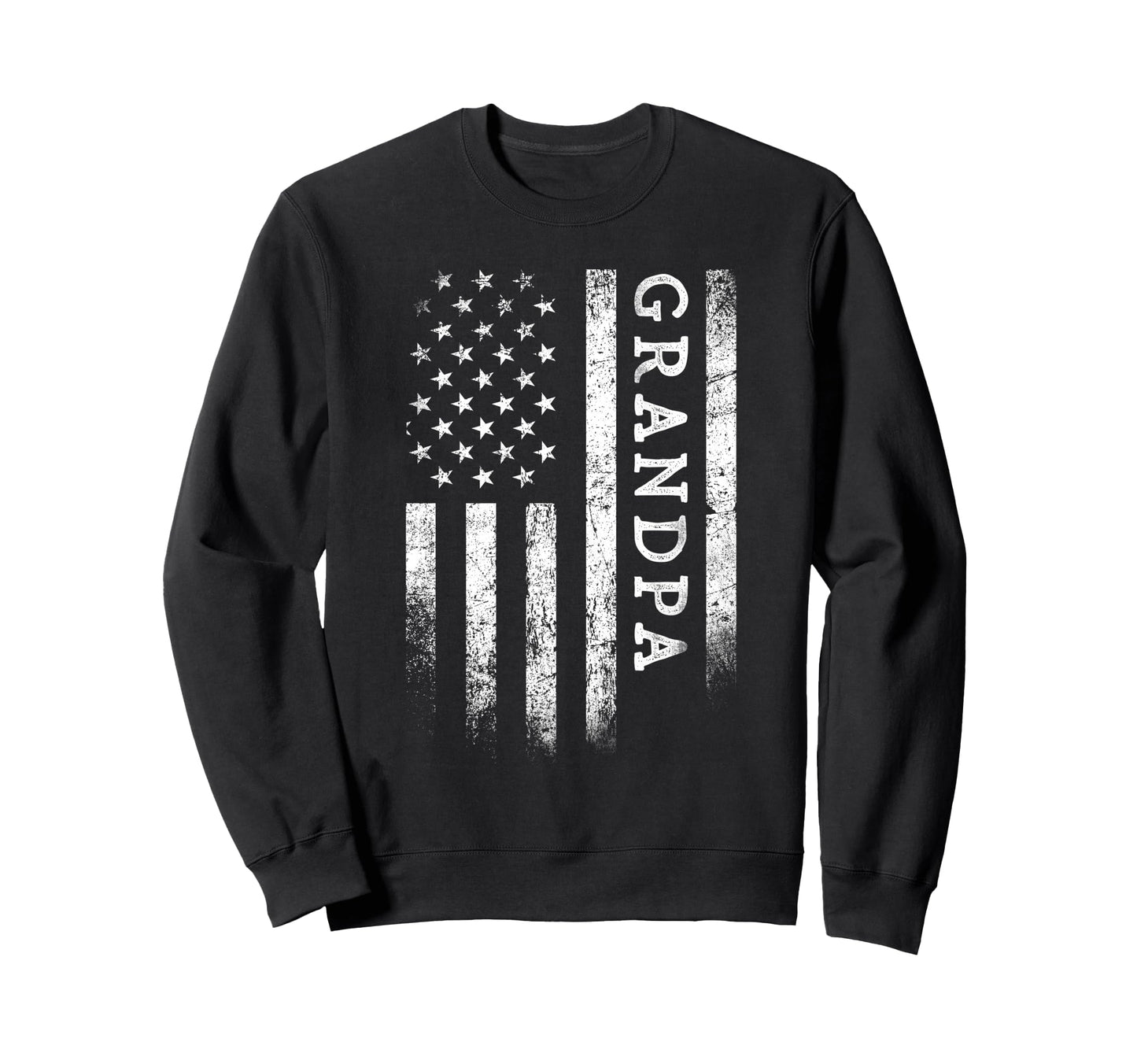 Grandpa American Flag Grandpa Sweatshirt - Streetwear Style for Adults - T-Shirt, Sweatshirt, Hoodie