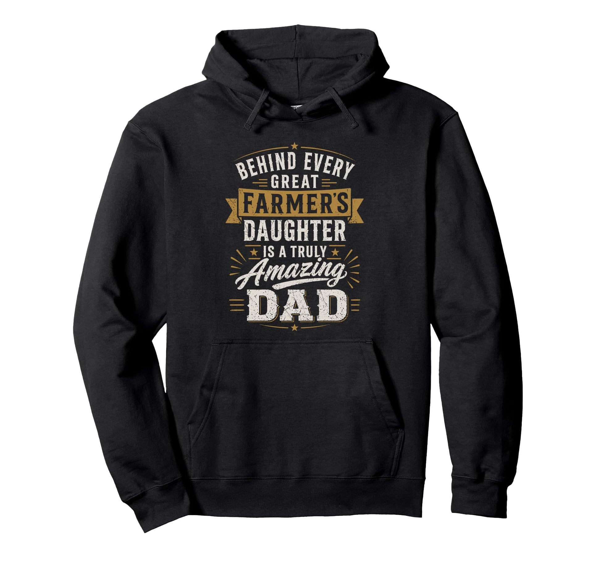 Farmer Daughter Amazing Dad Farming Hoodie - Unique Graphic Men Women - T-Shirt, Sweatshirt, Hoodie